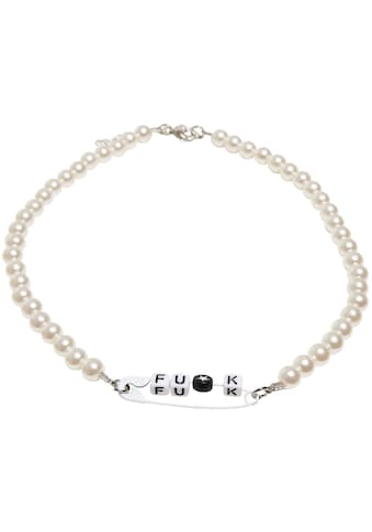 Edelstahlkette »Urban Classics Unisex Pearl Fuck Necklace«