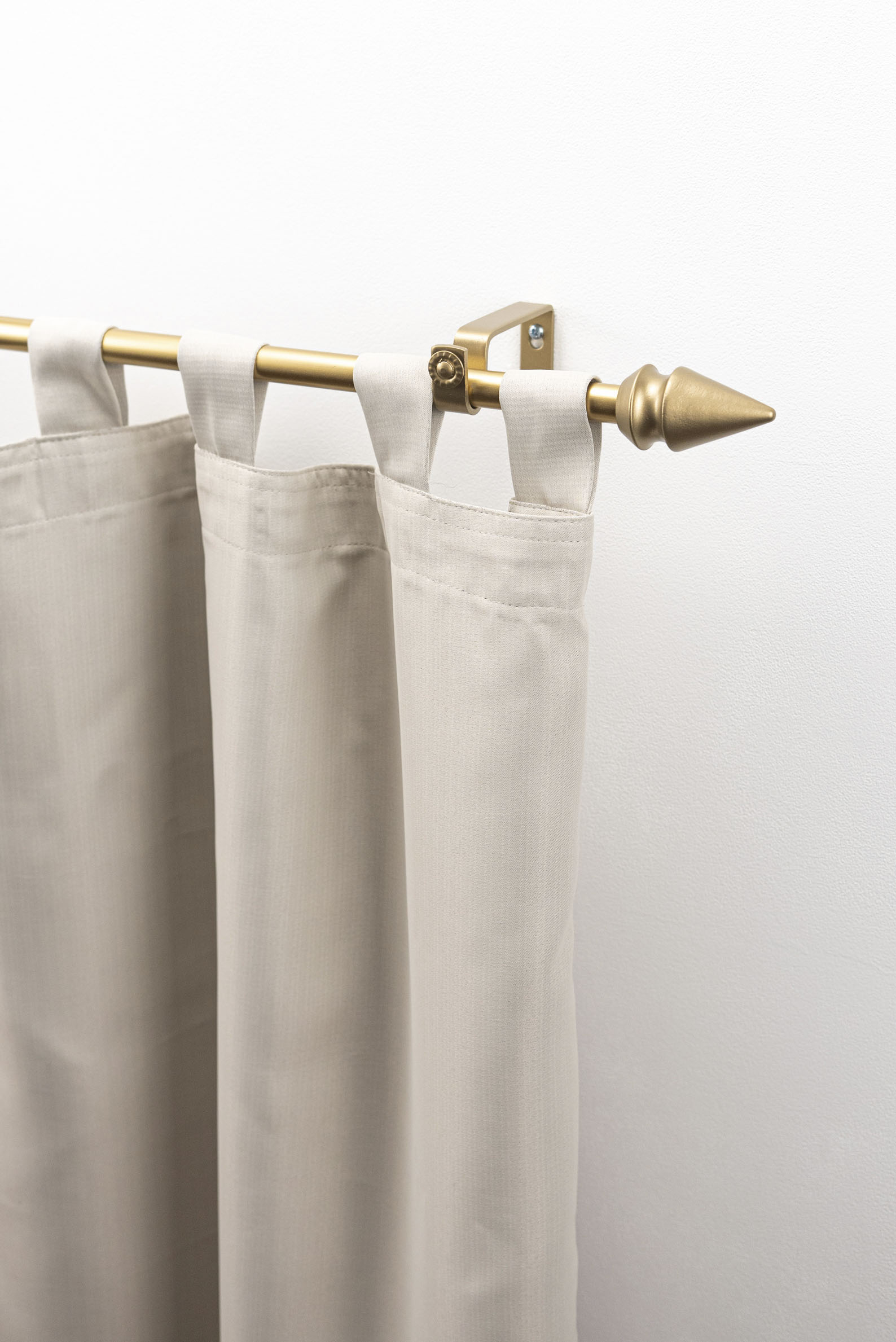 Thumbnail - GARESA Gardinenstange "SPYRNA mit offenem Träger" Ø 16 mm 1 läufig-läufig Wunschmaßlänge Vorhanggarnitur, verlängerbar, ...