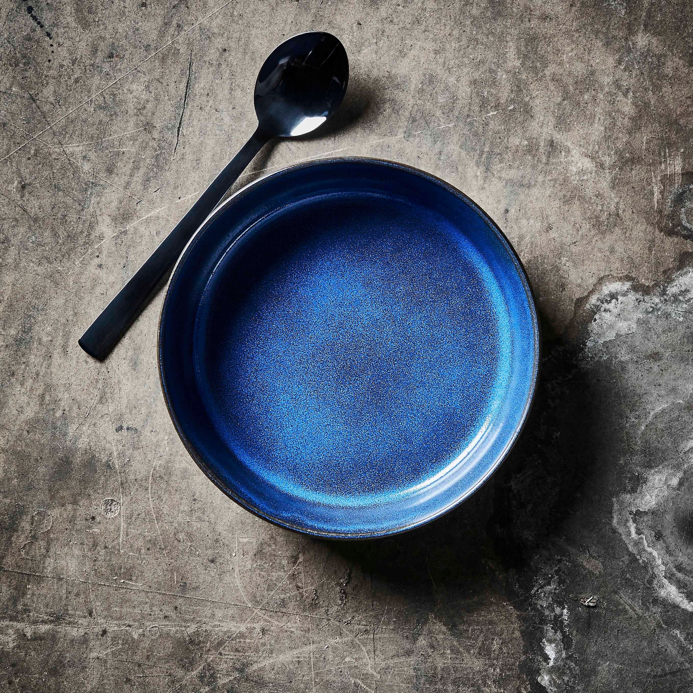 aida RAW Suppenteller »Midnight blue«, (Set, 6 St.), Steinzeug, Ø 19 cm  bestellen | BAUR