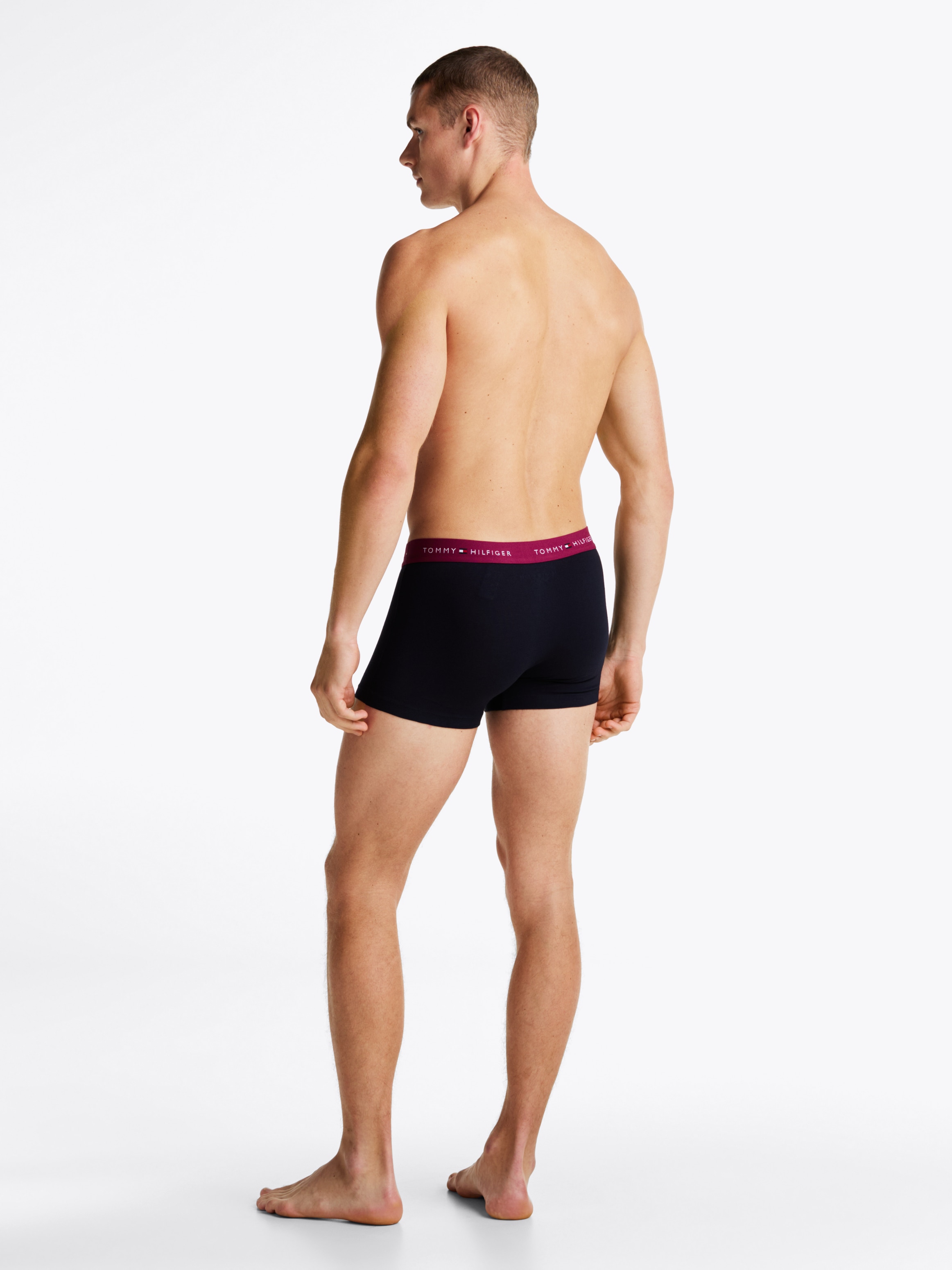 Tommy Hilfiger Underwear Boxer »TRUNK 5 PACK«, (5 St.), mit Logobund