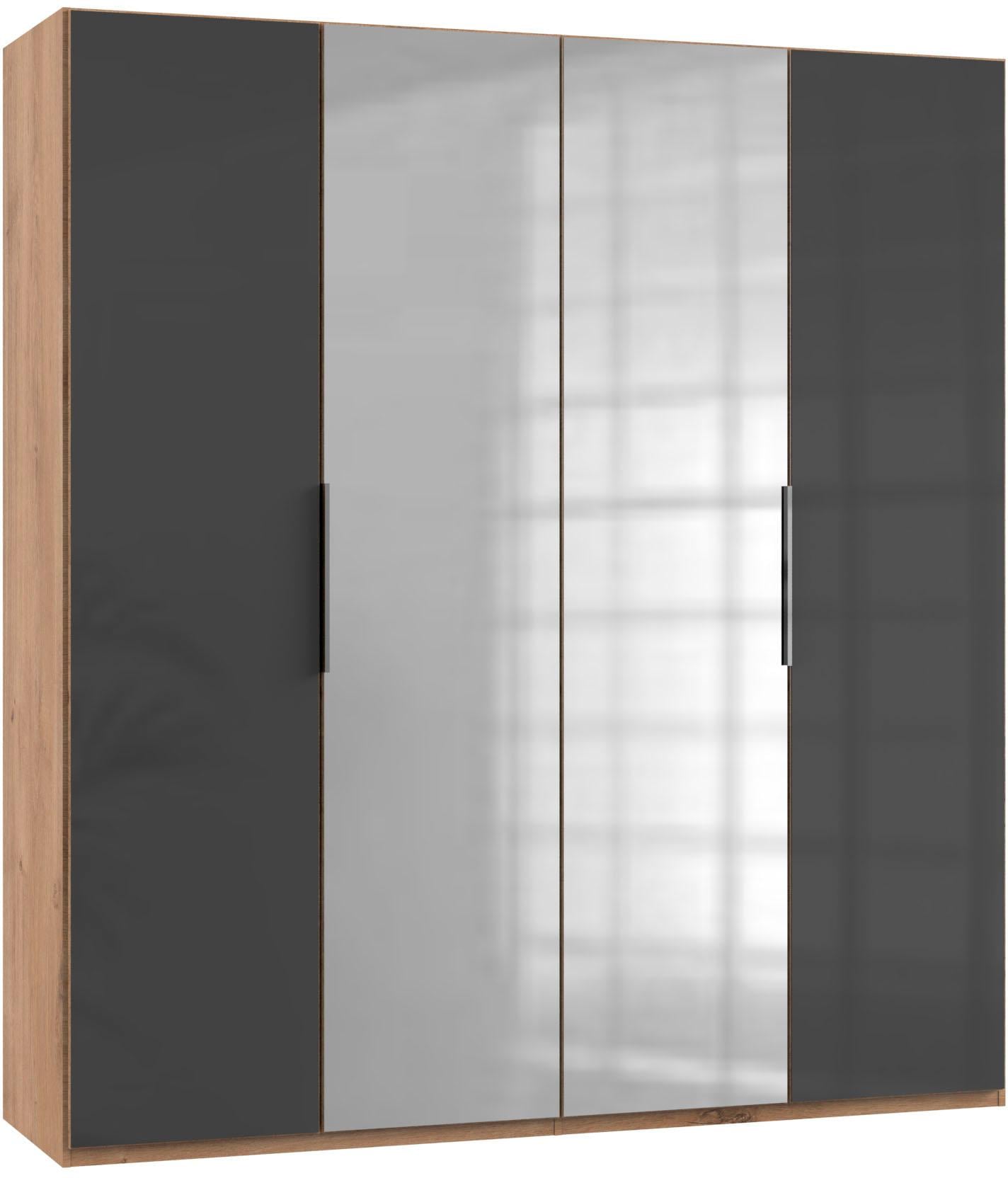 Wimex Kleiderschrank "Level by fresh to go", mit Glas- und Spiegeltüren