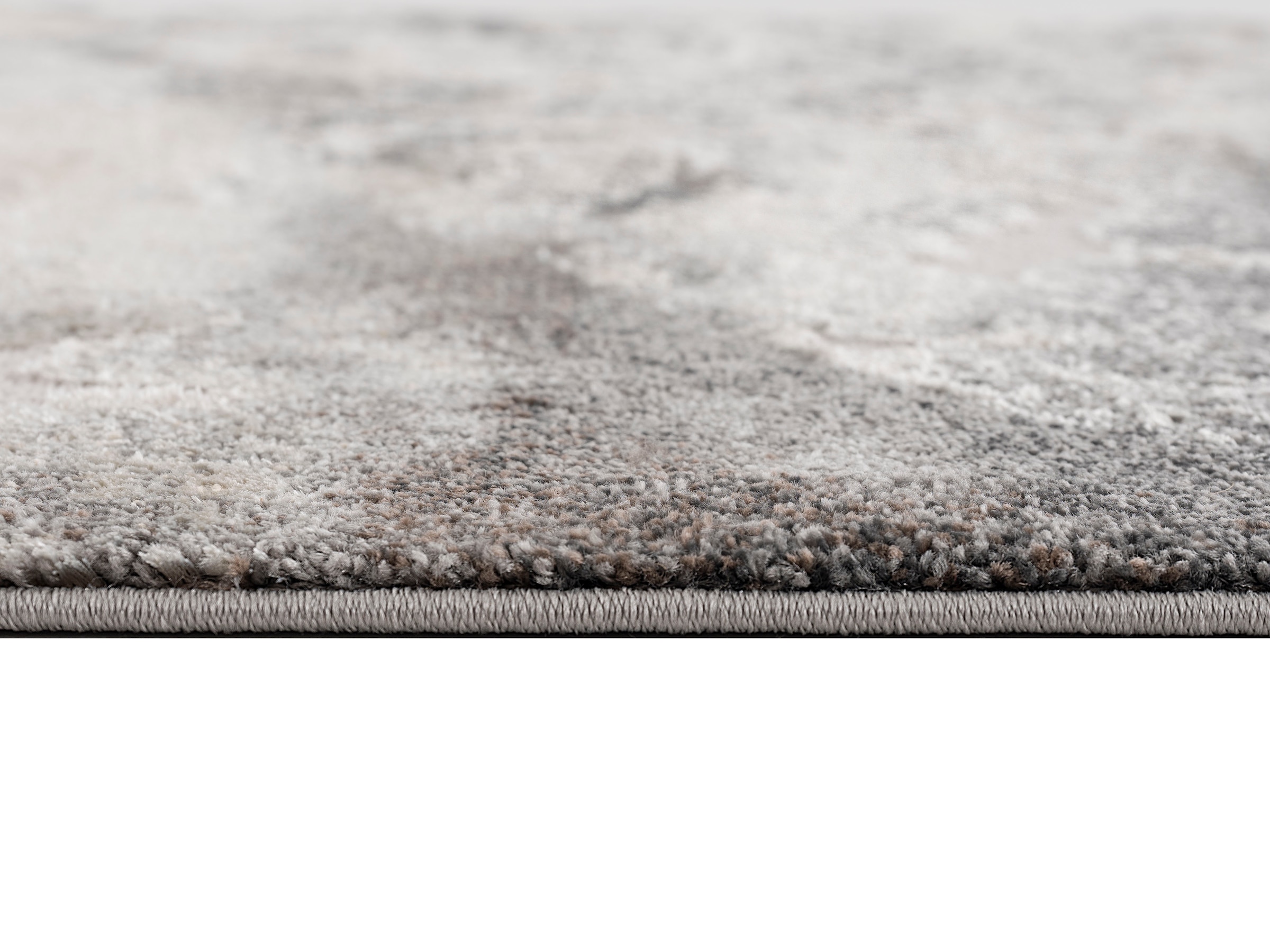 my home Teppich »Marmor«, rechteckig, Teppich in moderner Marmor Optik, Hoch  Tief Effekt, flach, einfarbig auf Rechnung | BAUR