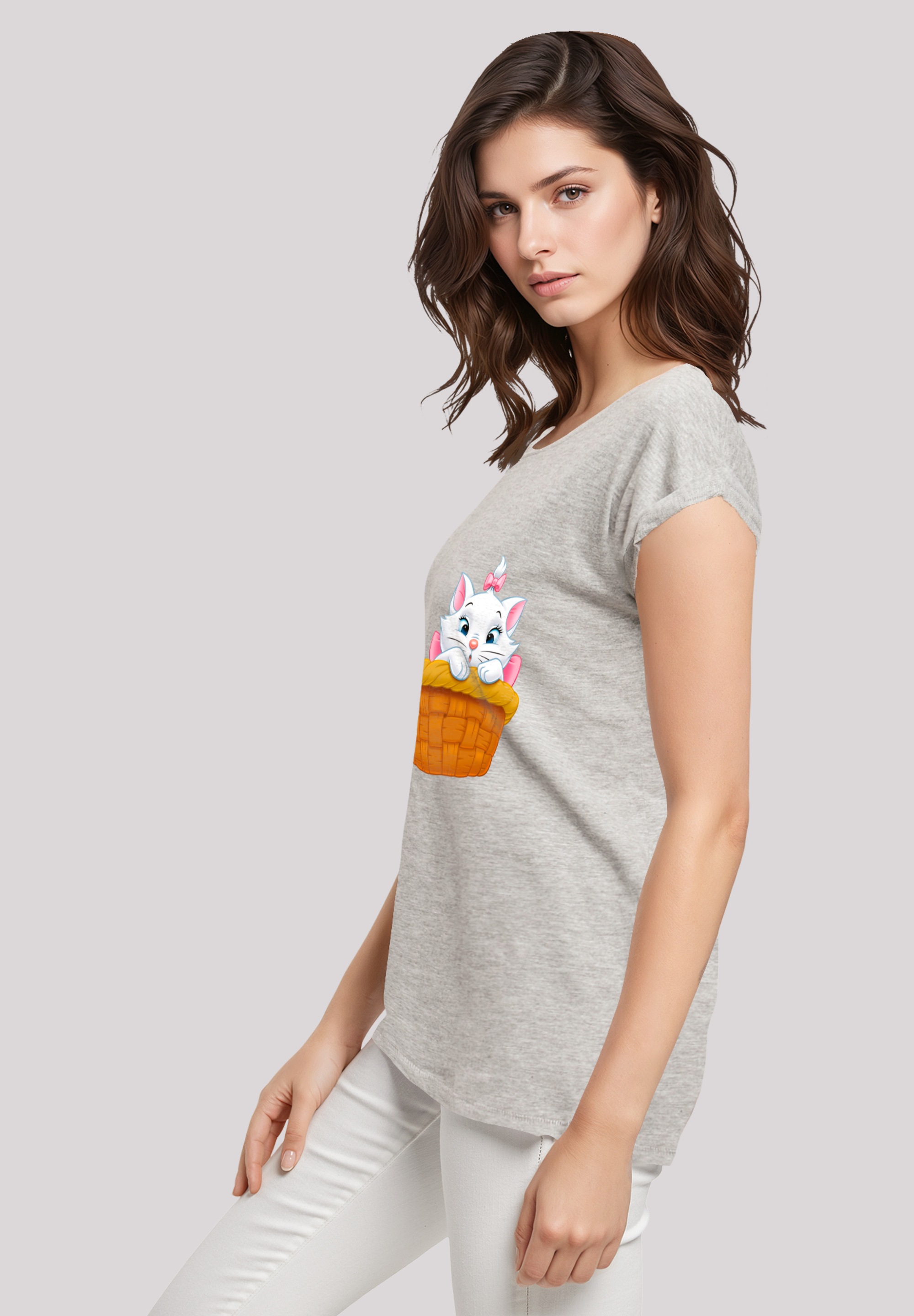 F4NT4STIC T-Shirt »Disney Aristocats Marie in Basket«, Premium Qualität