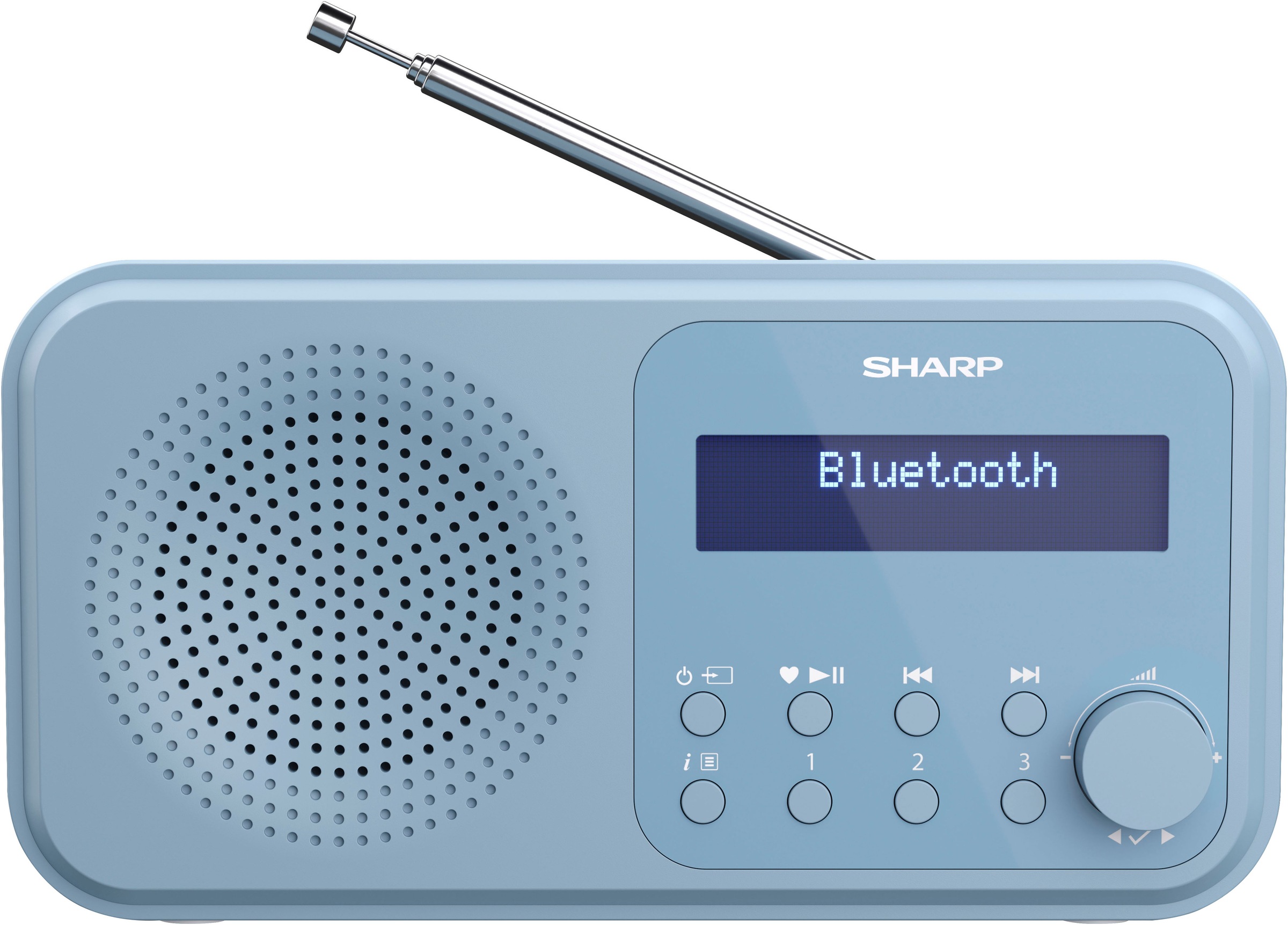 Sharp Radio »DR-P420«, (Bluetooth-A2DP Bluetooth-AVRCP Bluetooth Digitalradio (DAB+)-FM-Tuner mit RDS 2 W)