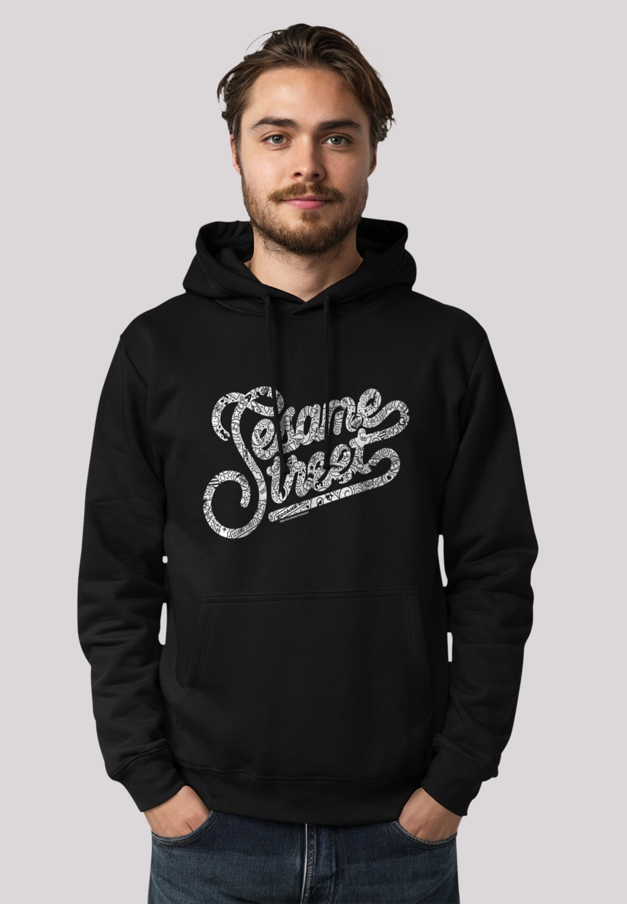 F4NT4STIC Kapuzenpullover "Sesamstraße Lettering", Premium Qualität,Nostalg günstig online kaufen