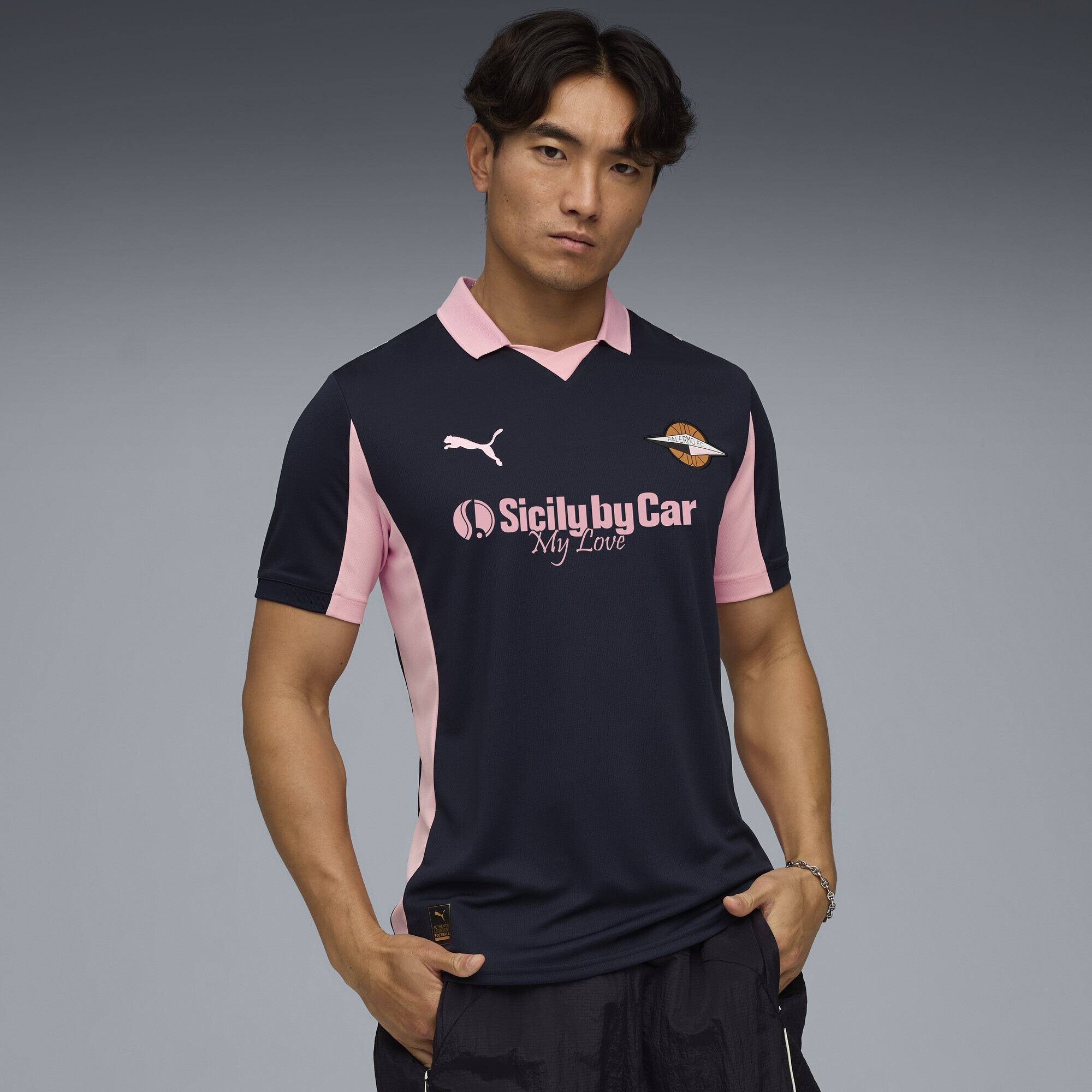 PUMA Poloshirt »Palermo F.C. 25/26 Replica Auswärtstrikot Herren«