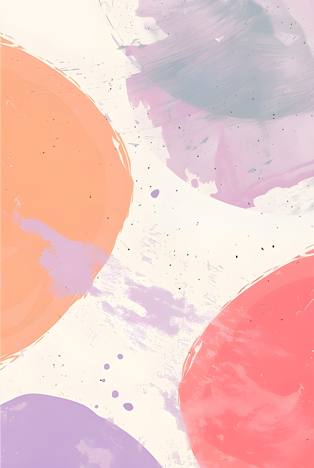 queence Acrylglasbild »Bunte Farbpunkte als Wanddeko« Abstrakt | Abstrakte | Formen | Gemälde | Kunst 1 Stk. tlg. Kunstdruck in Galeriequalität inkl. rückseitigem Aufhängesystem