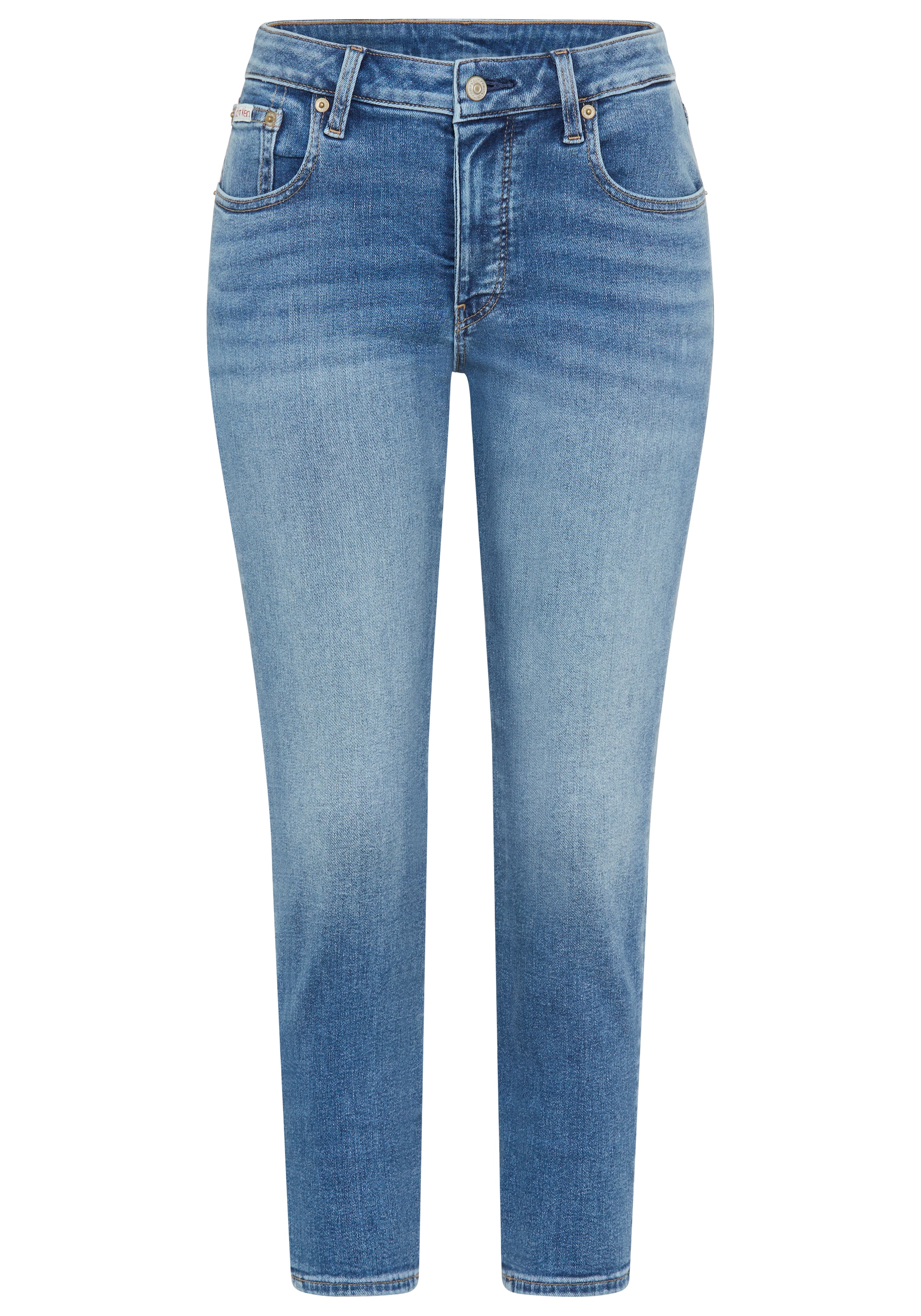 Calvin Klein Jeans Skinny-fit-Jeans "MID RISE SKINNY" Mit Gürtelschlaufen günstig online kaufen