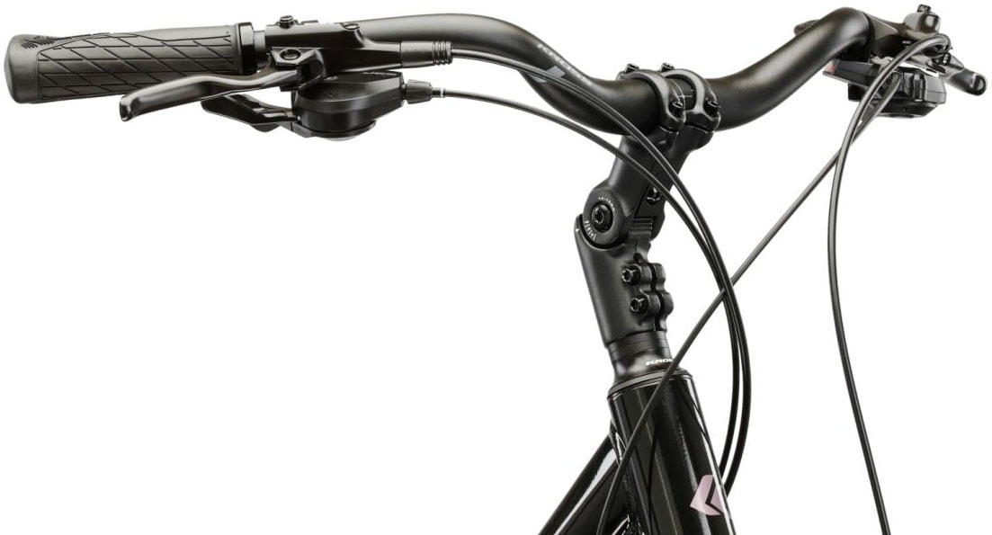 Kross Trekkingrad »Damen-Trekkingrad 28" Trans 7.0 Schwarz 20 Gänge« 20 Gang Shimano CUES U6020 Schaltwerk Kettenschaltung