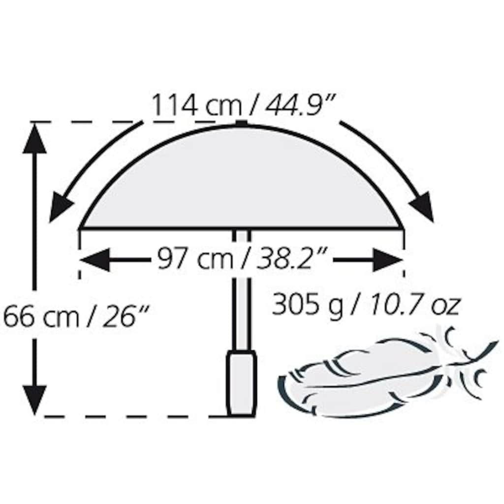 EuroSCHIRM® Stockregenschirm »Swing«