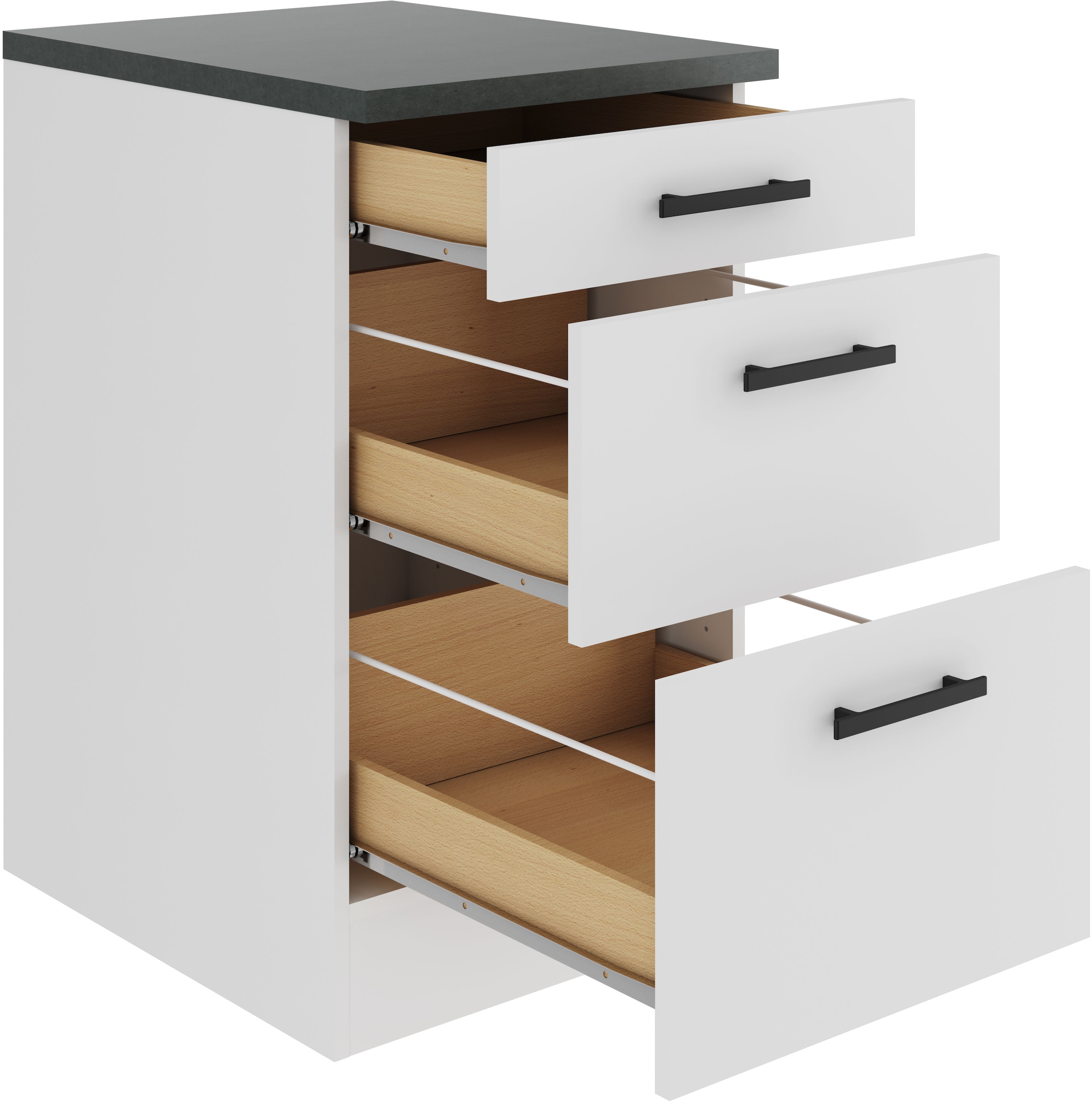 OPTIFIT Unterschrank »Palma«, Breite 50 cm, mit 3 Schubkästen