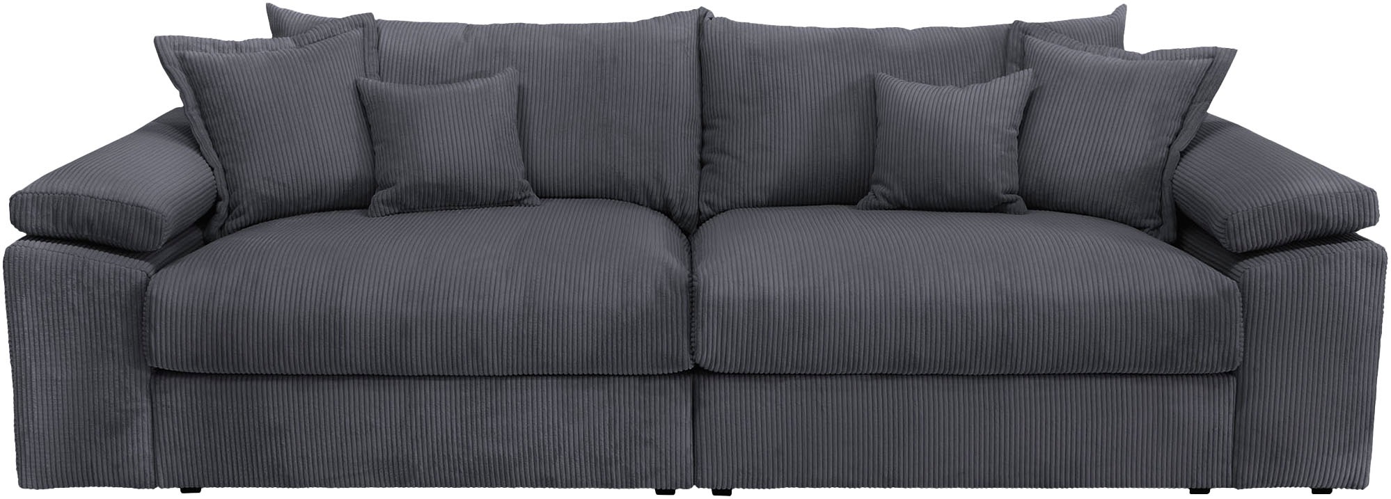 Home affaire Big-Sofa "Soft&Cosy XL", Mega Sofa, in Cord, inklusive Kissen