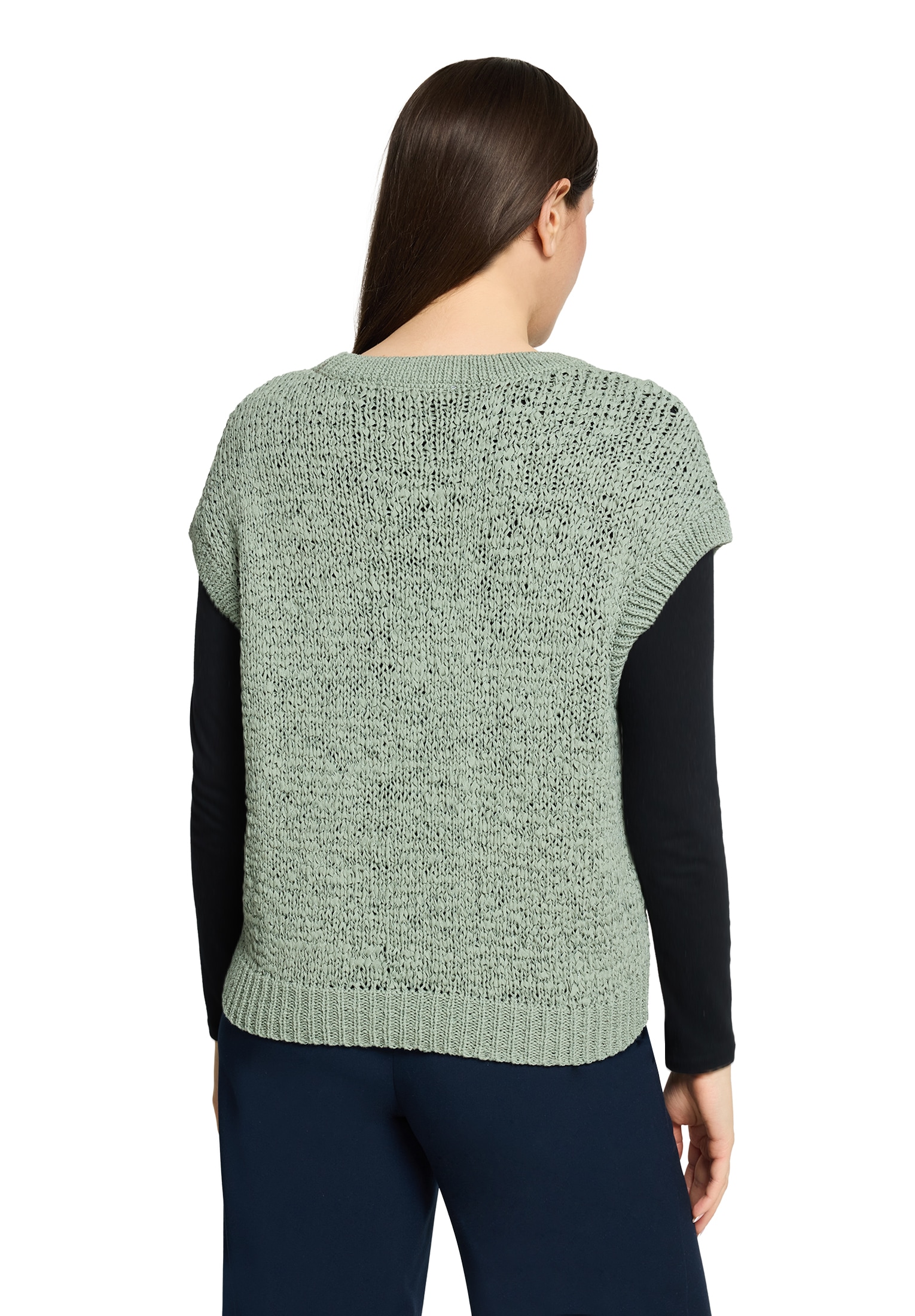 Betty&Co Stricktop »Damen mit Rundhalsausschnitt«