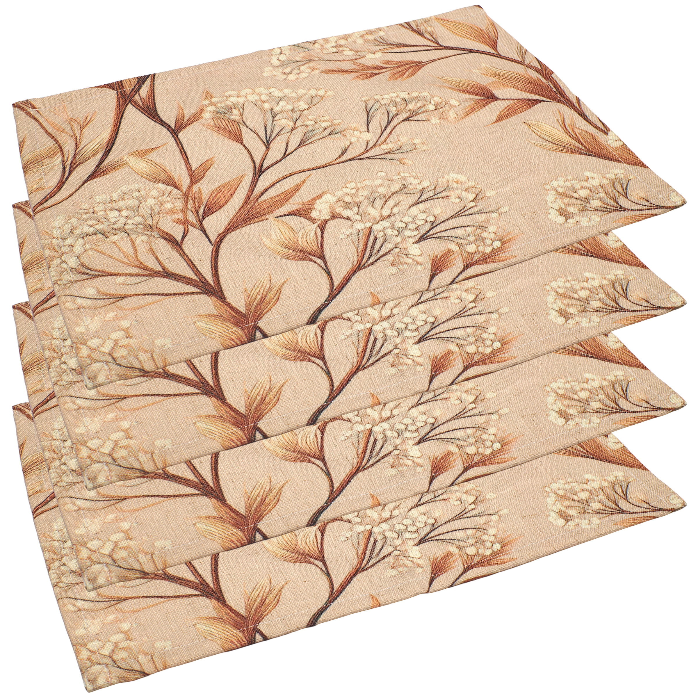 Creativ home Platzset "Tischset aus Stoff" mit schönem Blumenmotiv
