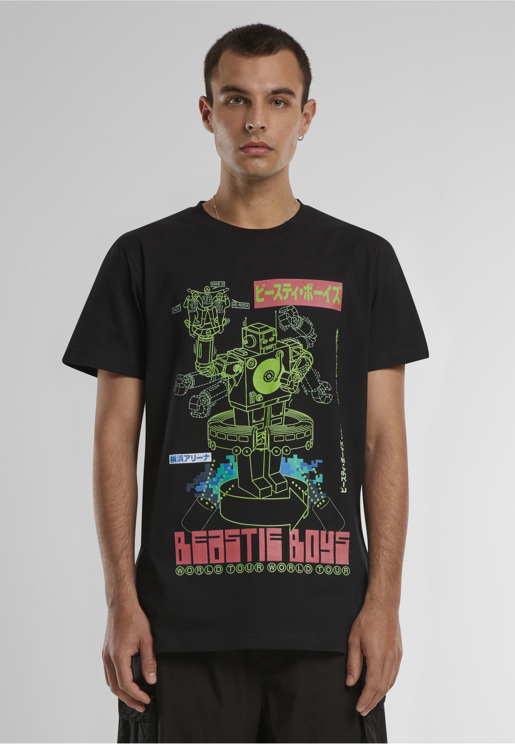 Merchcode T-Shirt »Merchcode Unisex Beastie Boys Robot Tee« 1 Stk.