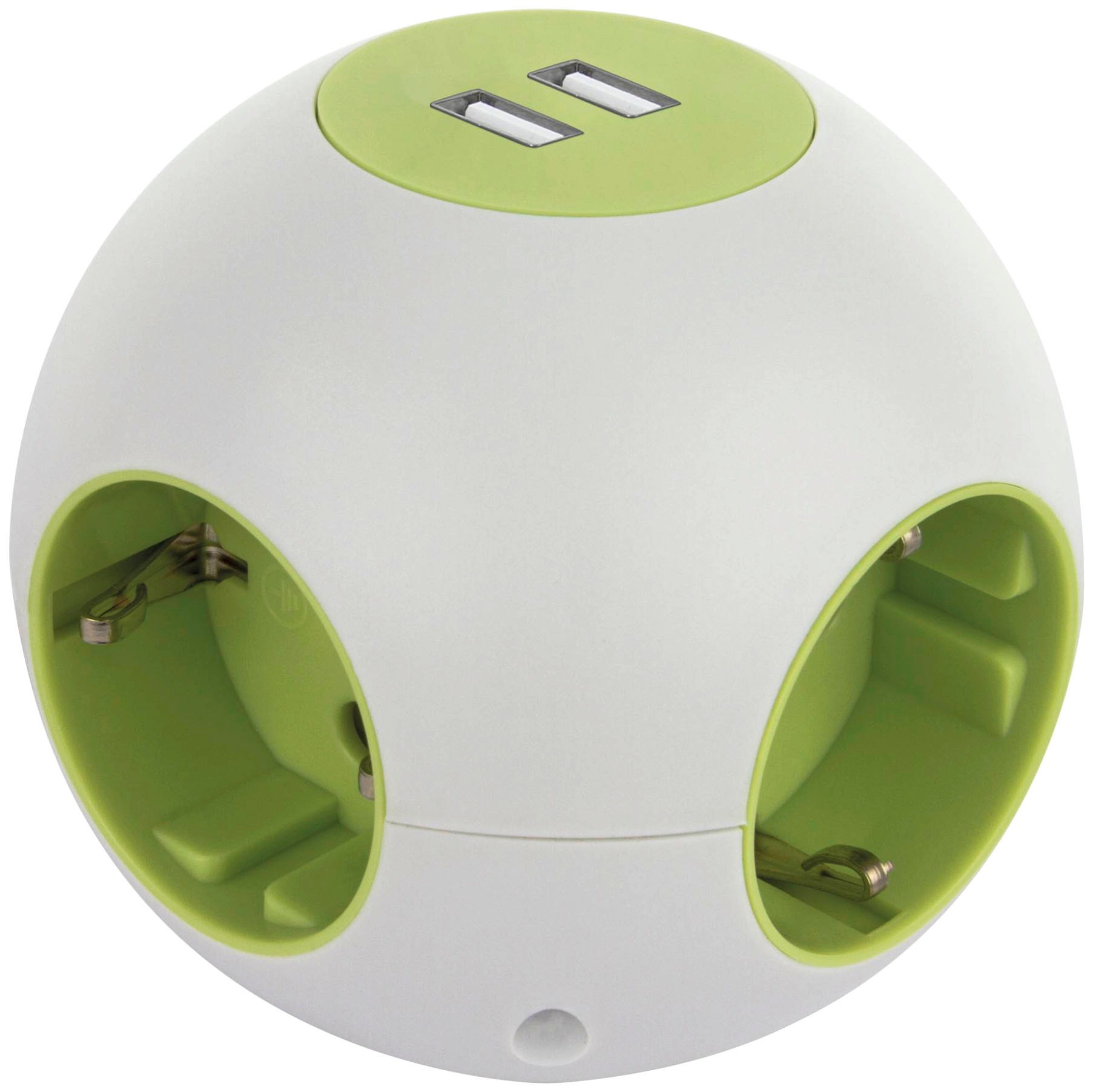 REV Mehrfachsteckdose »Kugelsteckdose Powerglobe«, 4-fach, (USB-Anschlüsse... kaufen