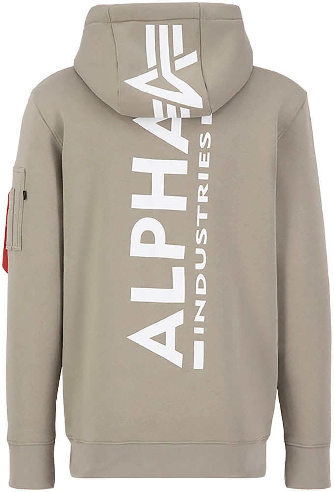 Alpha Industries Kapuzensweatshirt "BACK PRINT HOODY", Baumwollmischung, re günstig online kaufen