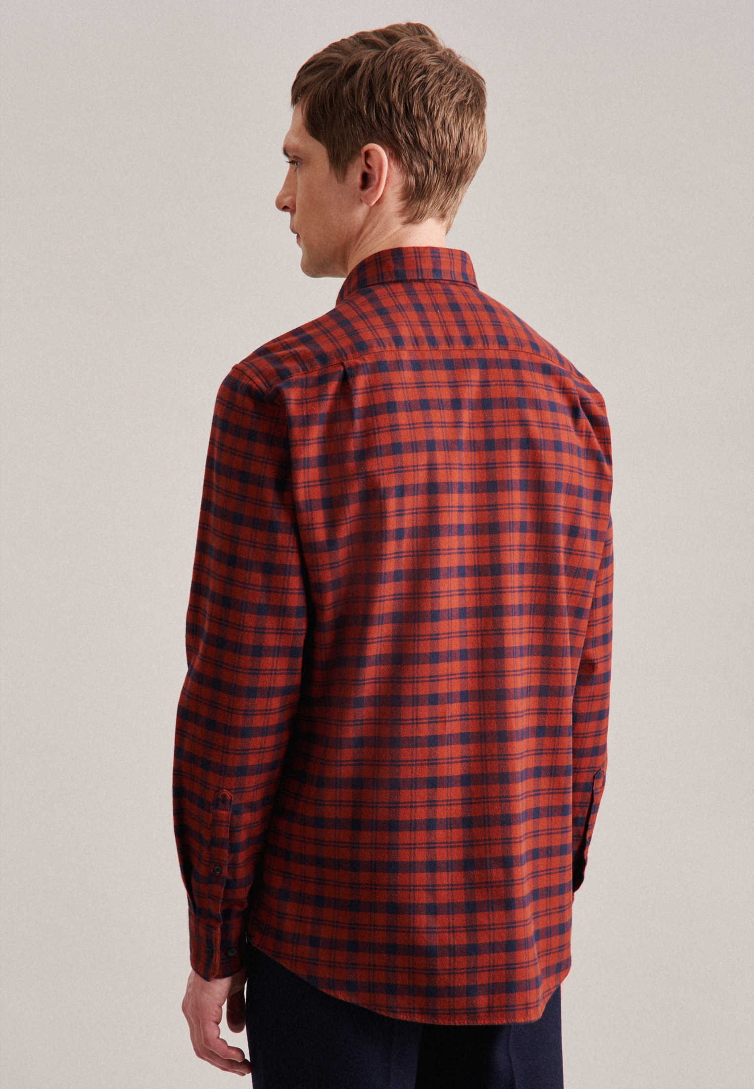 seidensticker Businesshemd "Schwarze Rose", Regular Langarm Button-Down-Kra günstig online kaufen
