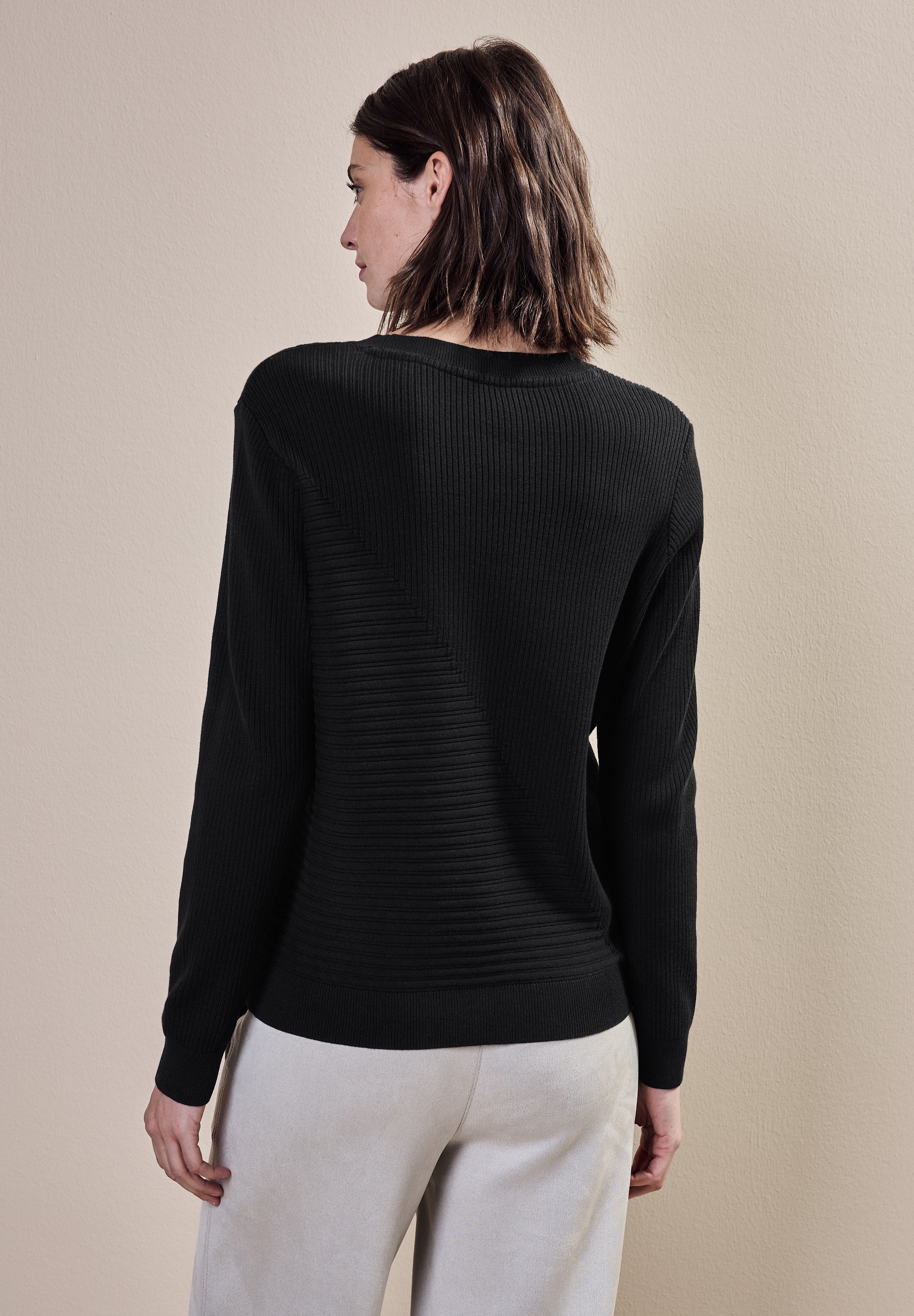 Cecil Strickpullover, aus reiner Baumwolle