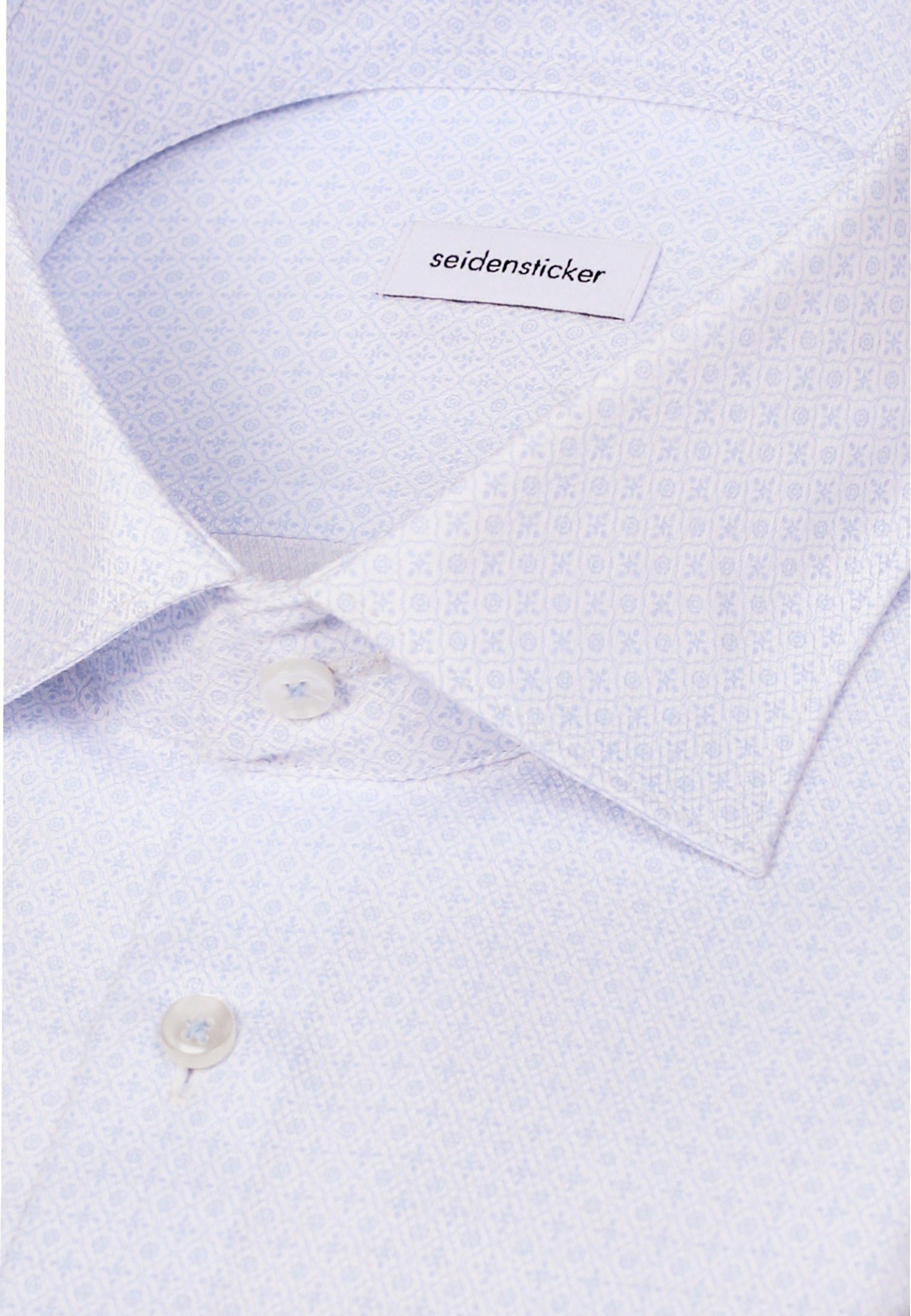 seidensticker Businesshemd »Schwarze Rose« Slim 1/1 Kentkragen Druck
