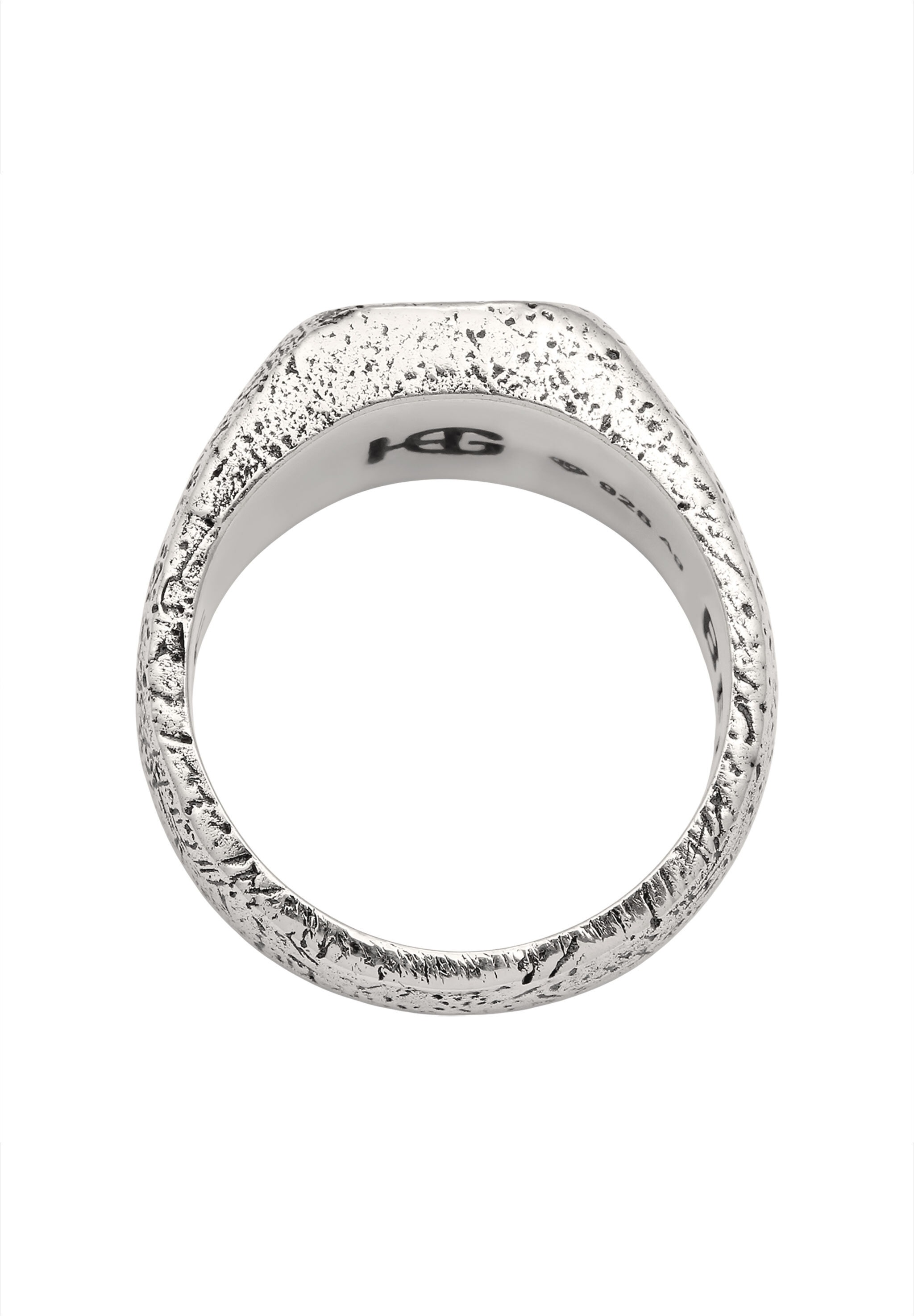 HAZE & GLORY Siegelring »Ring Siegelring afrikanischer Türkis 925 Sterling Silber«