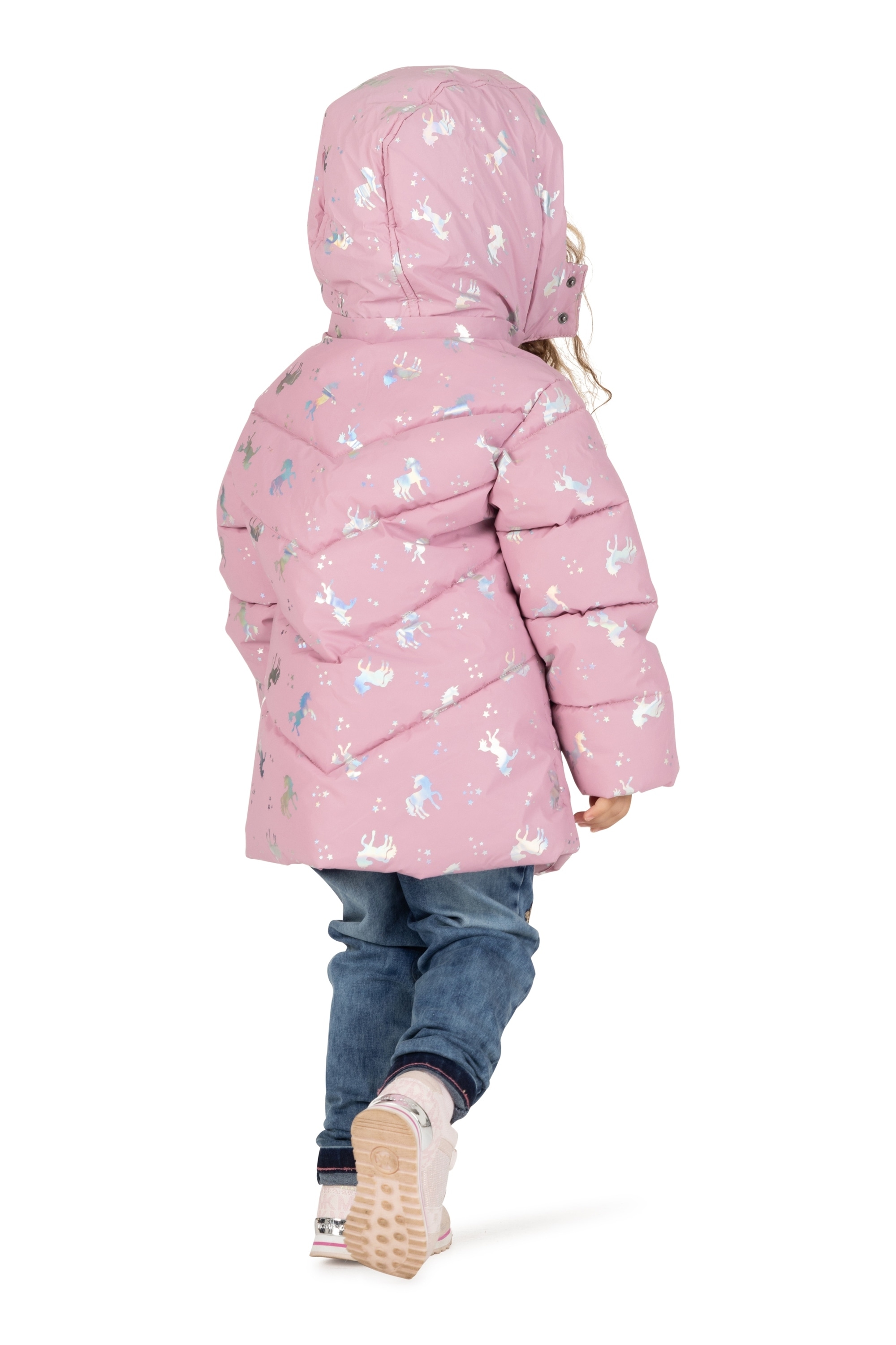 SALT AND PEPPER Steppjacke »Unicorn«, mit reflektirendem Einhorn-Druck