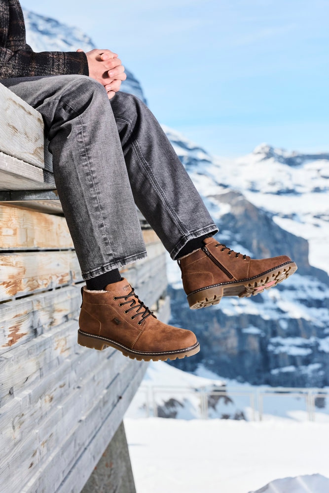 Rieker »FIBER-GRIP«  Winterstiefelette mit wasserabweisender riekerTEX-Membran