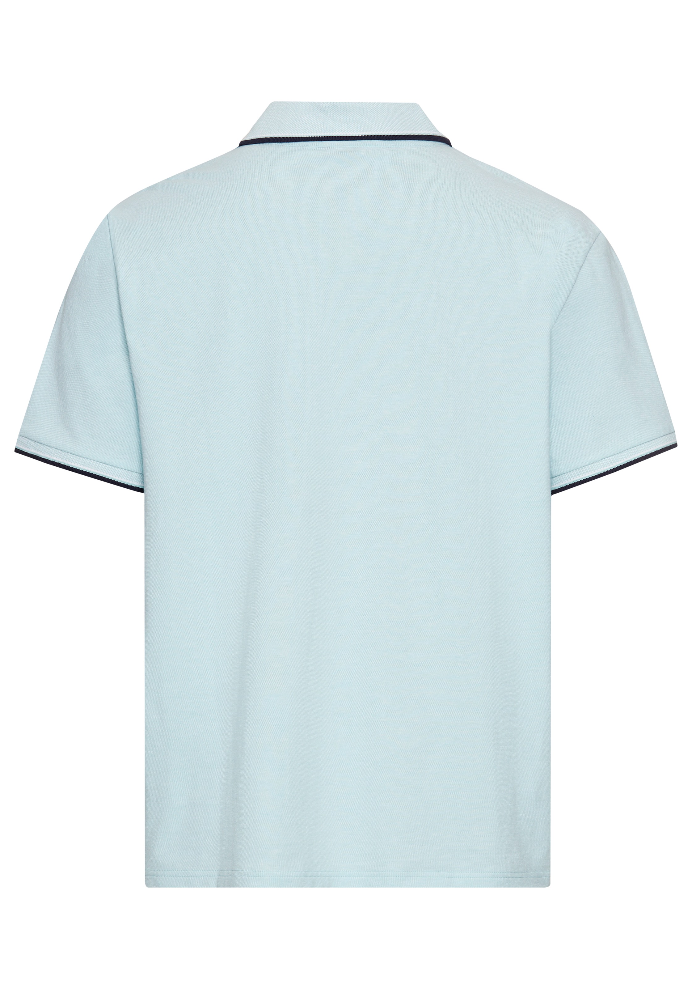 H.I.S Poloshirt, mit sportlichen Kontraststreifen & Logo-Stickerei