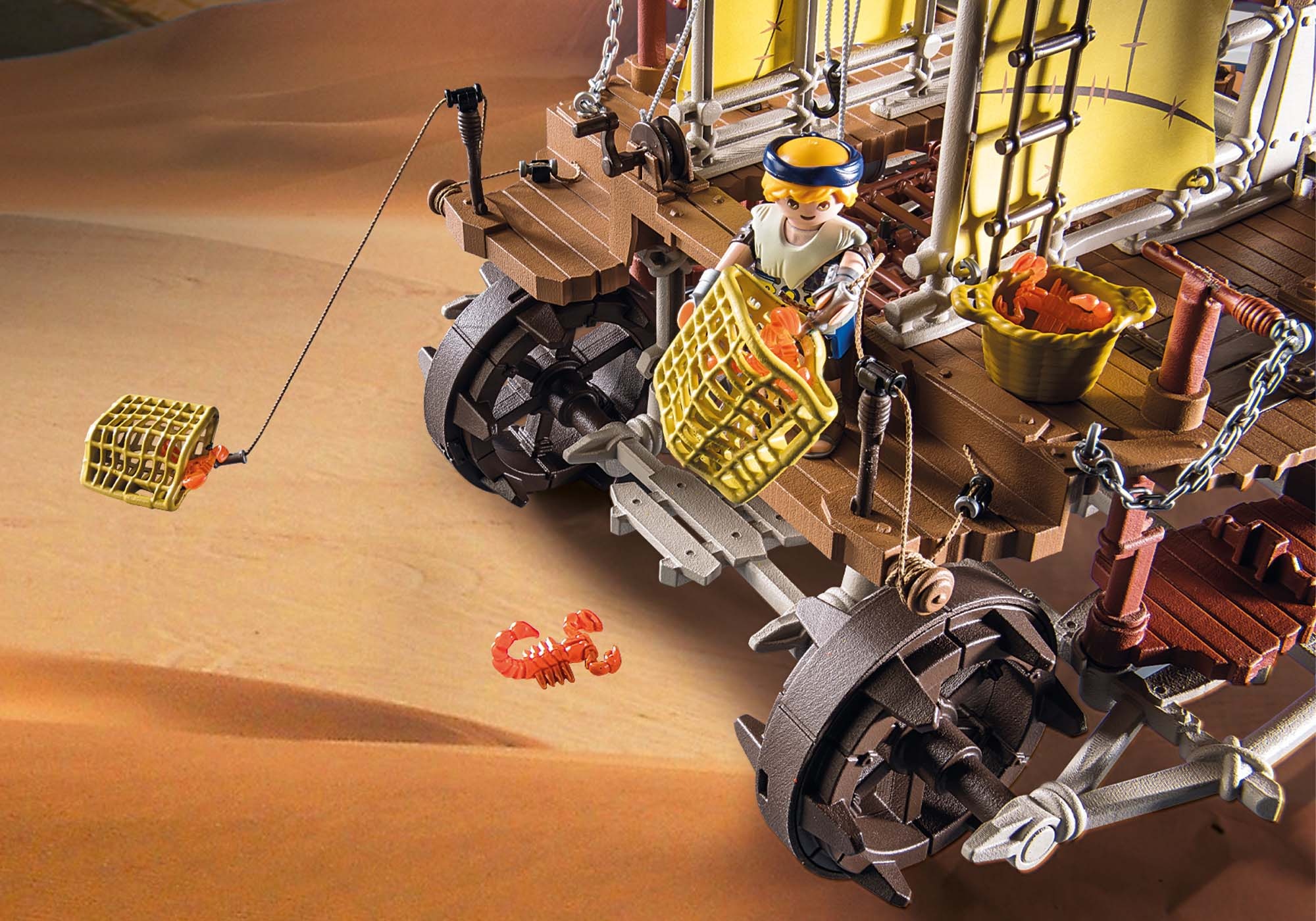 Playmobil® Konstruktions-Spielset »Sal'ahari Sands - Sandsturmbrecher (71023), Novelmore«, (233 St.), Made in Germany