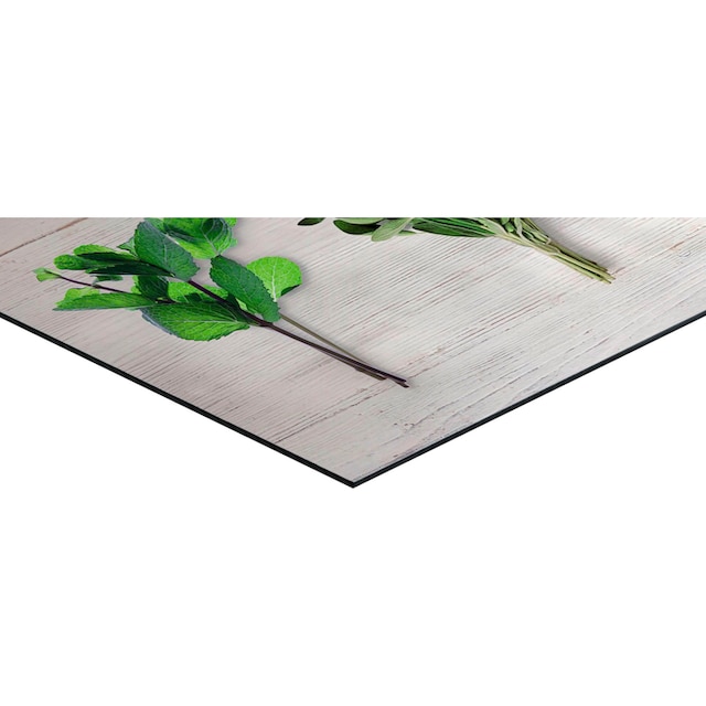 bestellen BAUR Holzbild Reinders! Panel Herbs« »Deco 30x90 Kitchen |