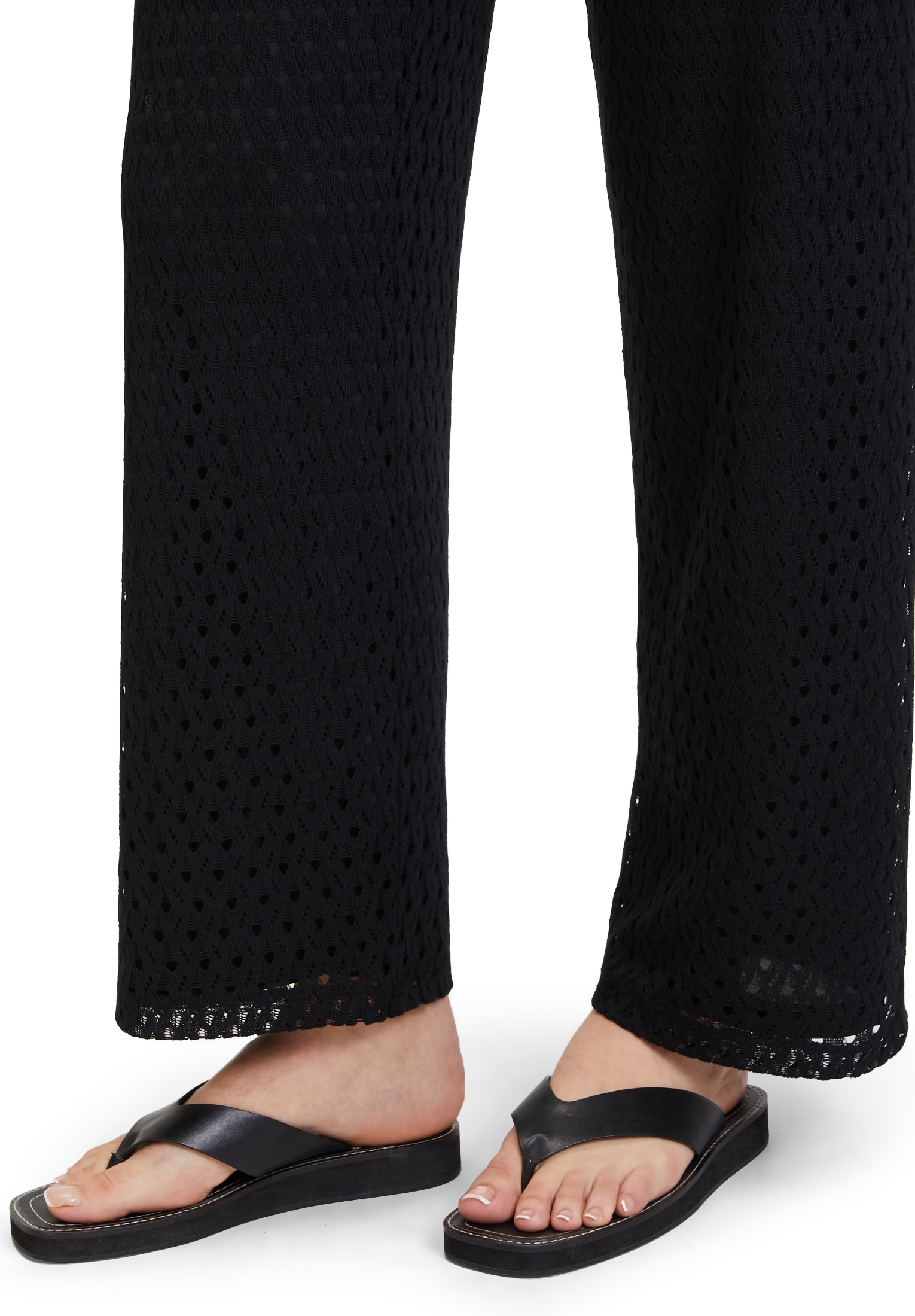 Betty&Co Schlupfhose »Betty & Co Schlupfhose mit Struktur«, Material
