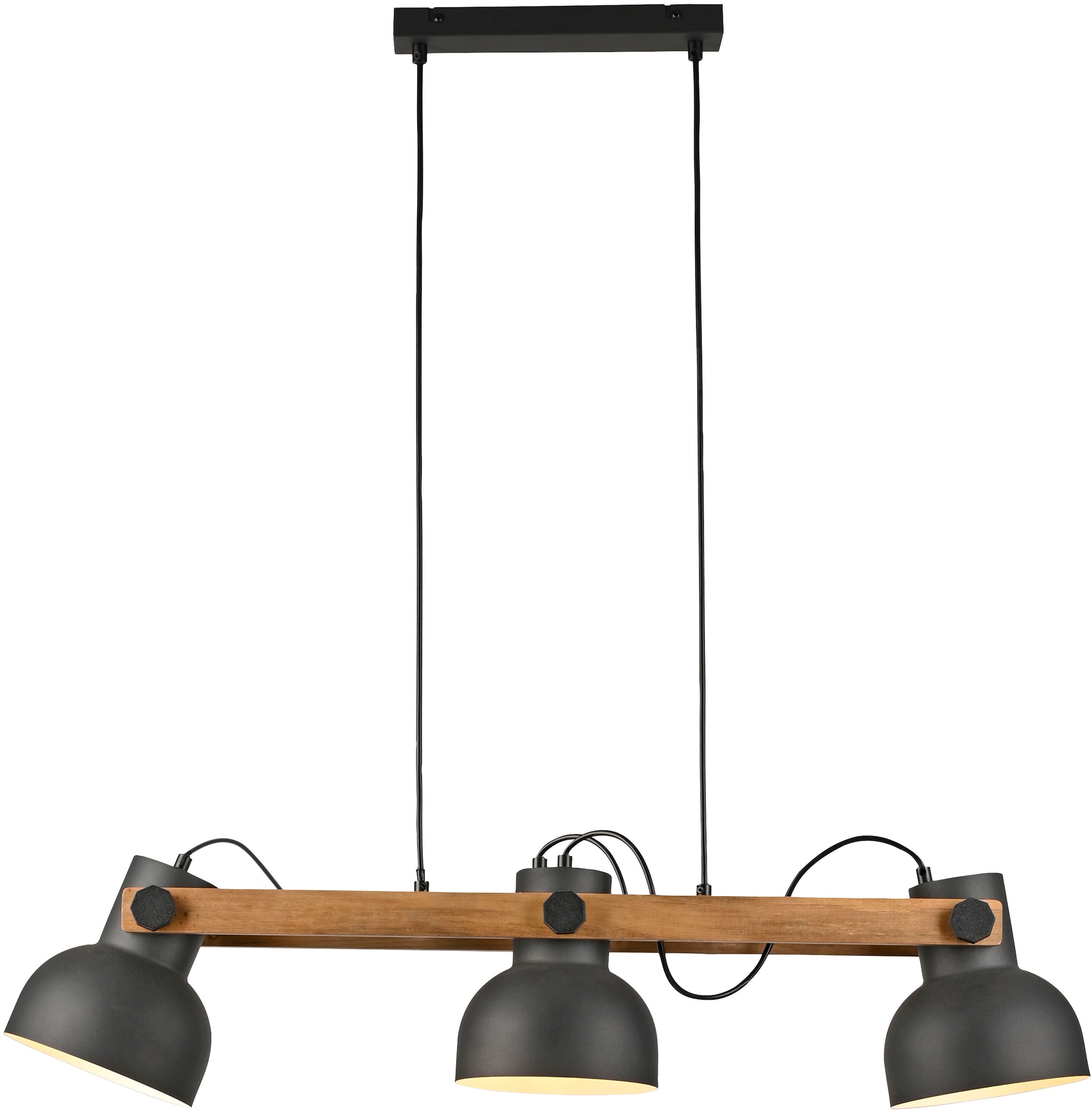 JUST LIGHT Pendelleuchte »CUP 2.0«, 3 flammig, Leuchtmittel E27 | Leuchtmittel wechselbar, ExklusiveE27