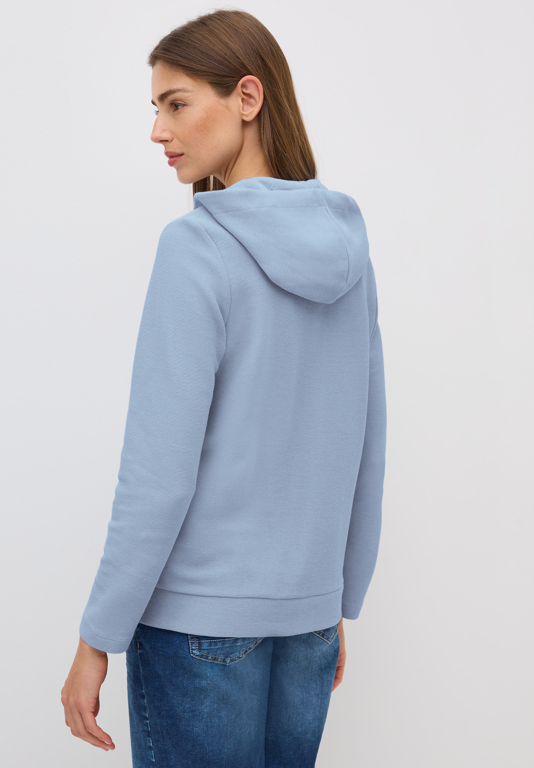 Cecil Sweatjacke, mit Kängurutasche