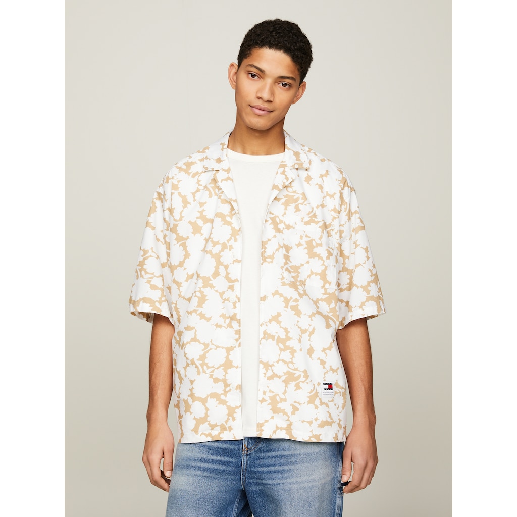 Tommy Jeans Kurzarmhemd »TJM RLX FLORAL AOP CAMP SHIRT«, mit Allover-Print