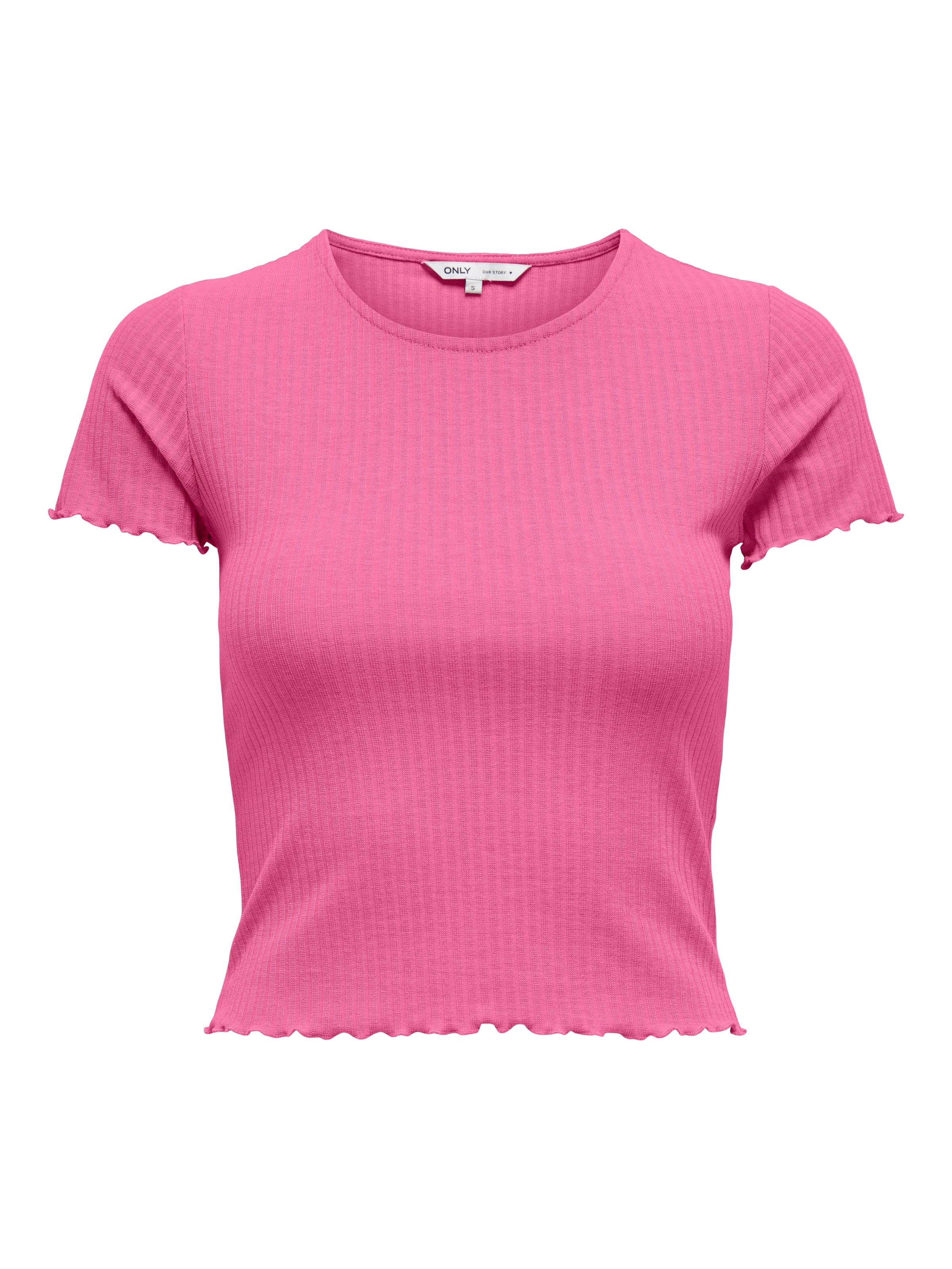 ONLY Rundhalsshirt "ONLEMMA S/S SHORT TOP NOOS JRS" günstig online kaufen