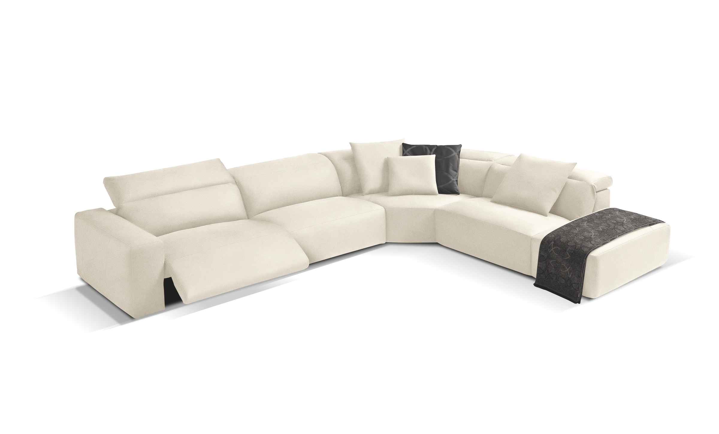 Egoitaliano Ecksofa "Beverly, extravangantes Designsofa mit erstklassigem S günstig online kaufen