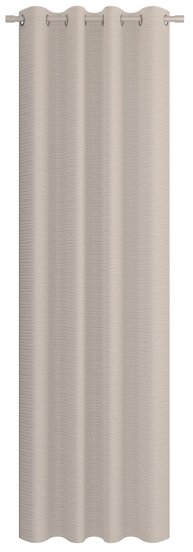 Neutex for you! Vorhang »MELODY« Ösen 1 Stk. tlg. Melangeoptik mit grobem Effektgarn