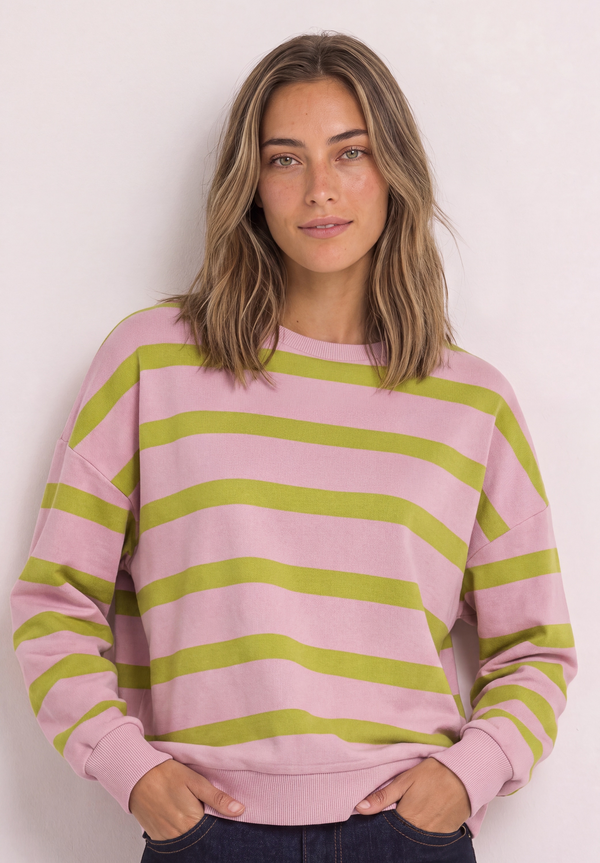STREET ONE Sweatshirt, im Streifen-Design