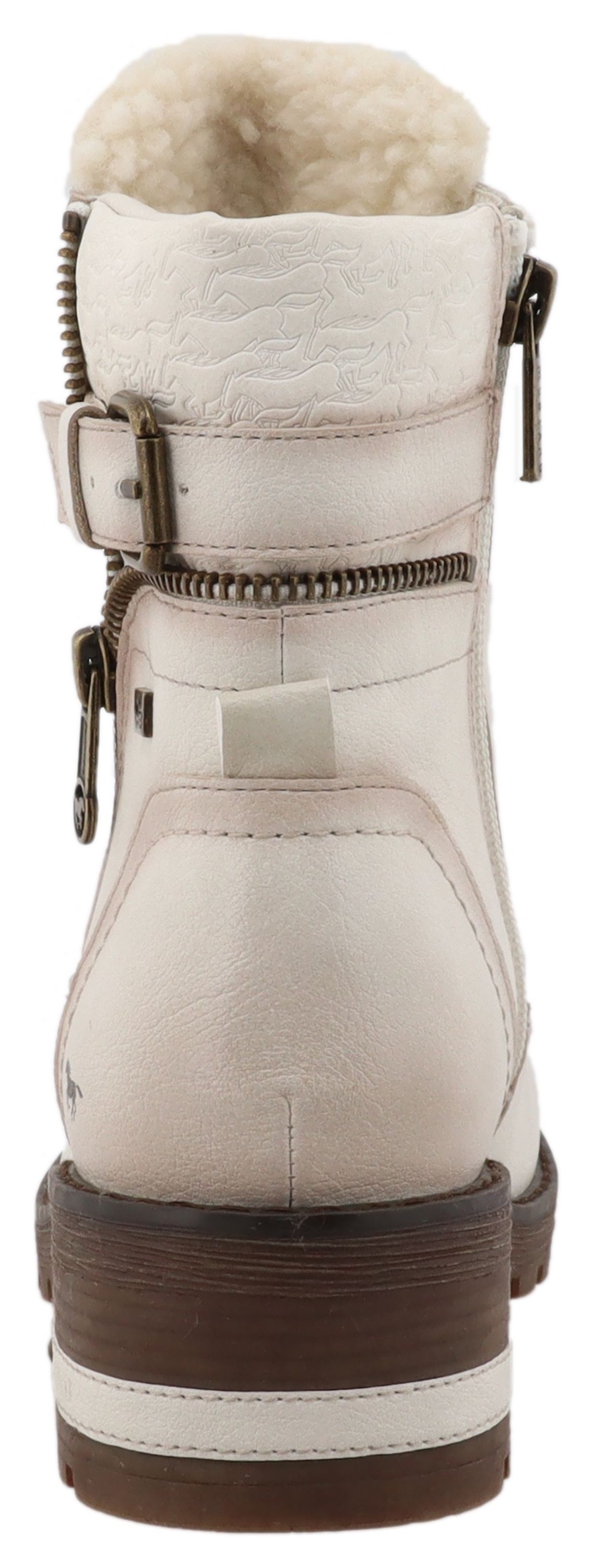 Mustang Shoes Winterstiefelette "Haukea" Winterstiefelette, Boots mit Innen günstig online kaufen