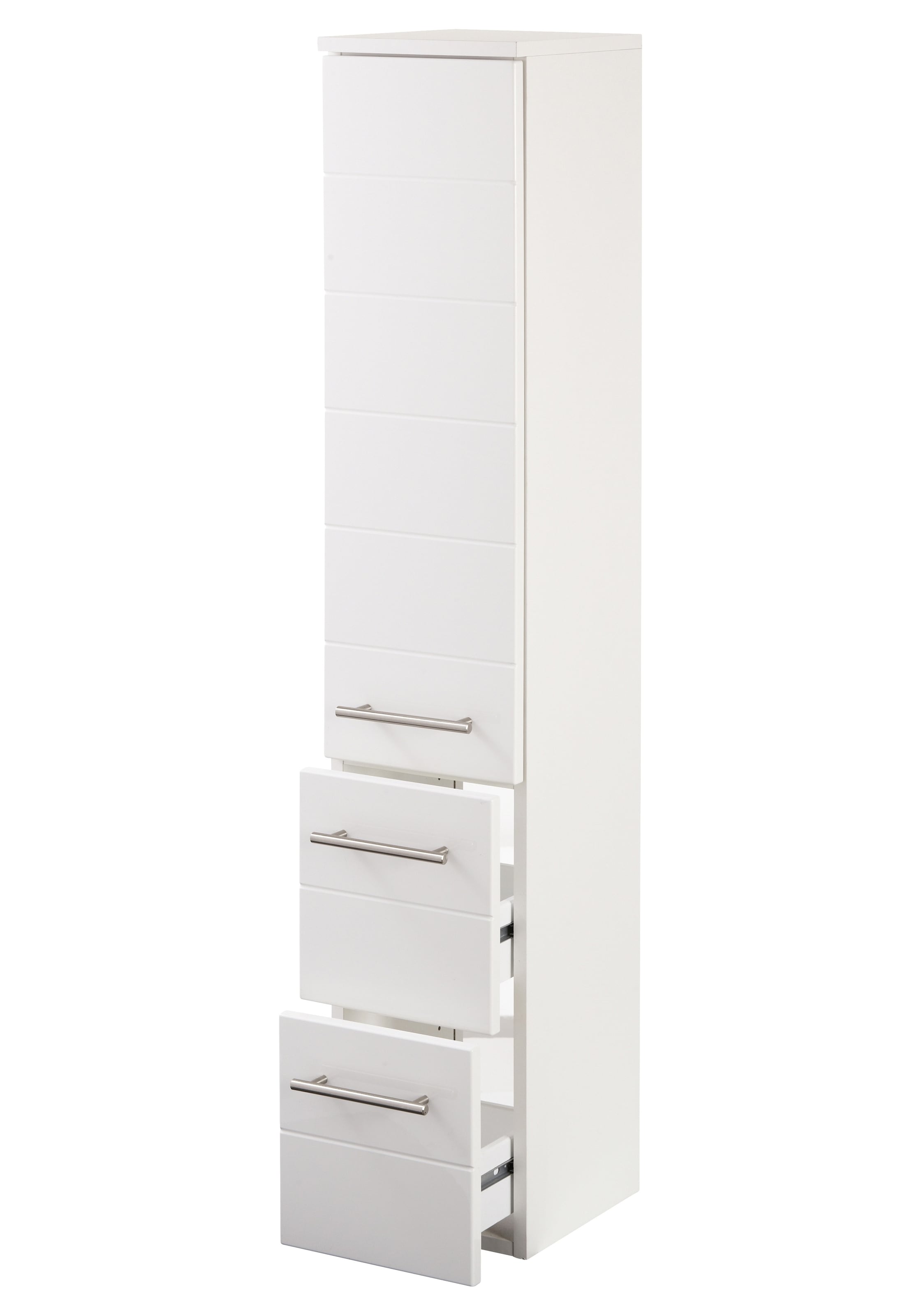 welltime Midischrank »Porto«, Breite 25 cm, mit hochglänzenden Fronten