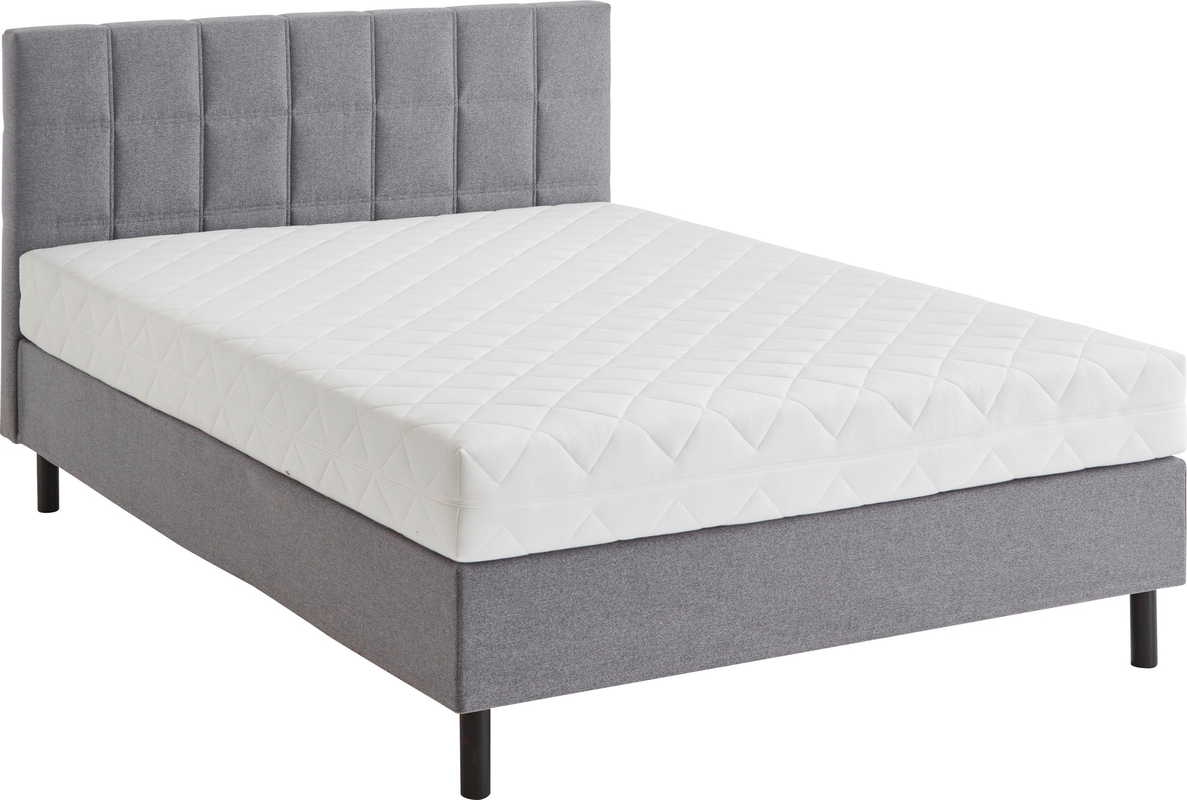 ATLANTIC home collection Boxbett Nikola, Massivholzfüße, mit und ohne Matratze lieferbar