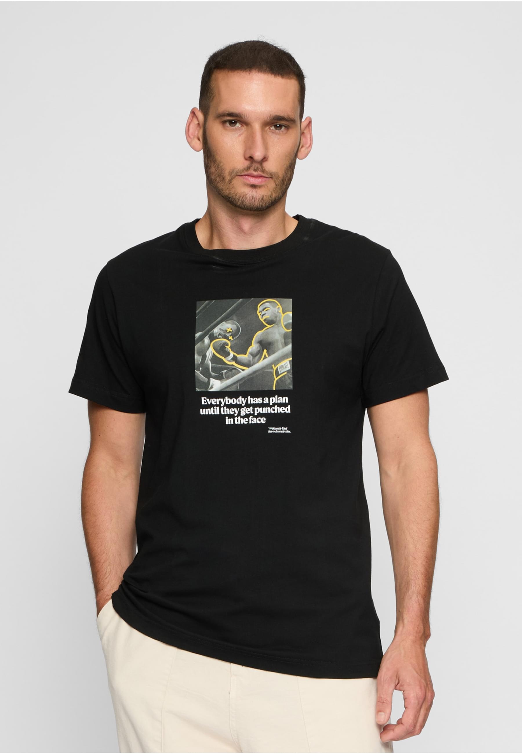 MisterTee T-Shirt »MisterTee Herren In The Face Tee«, (1 tlg.)