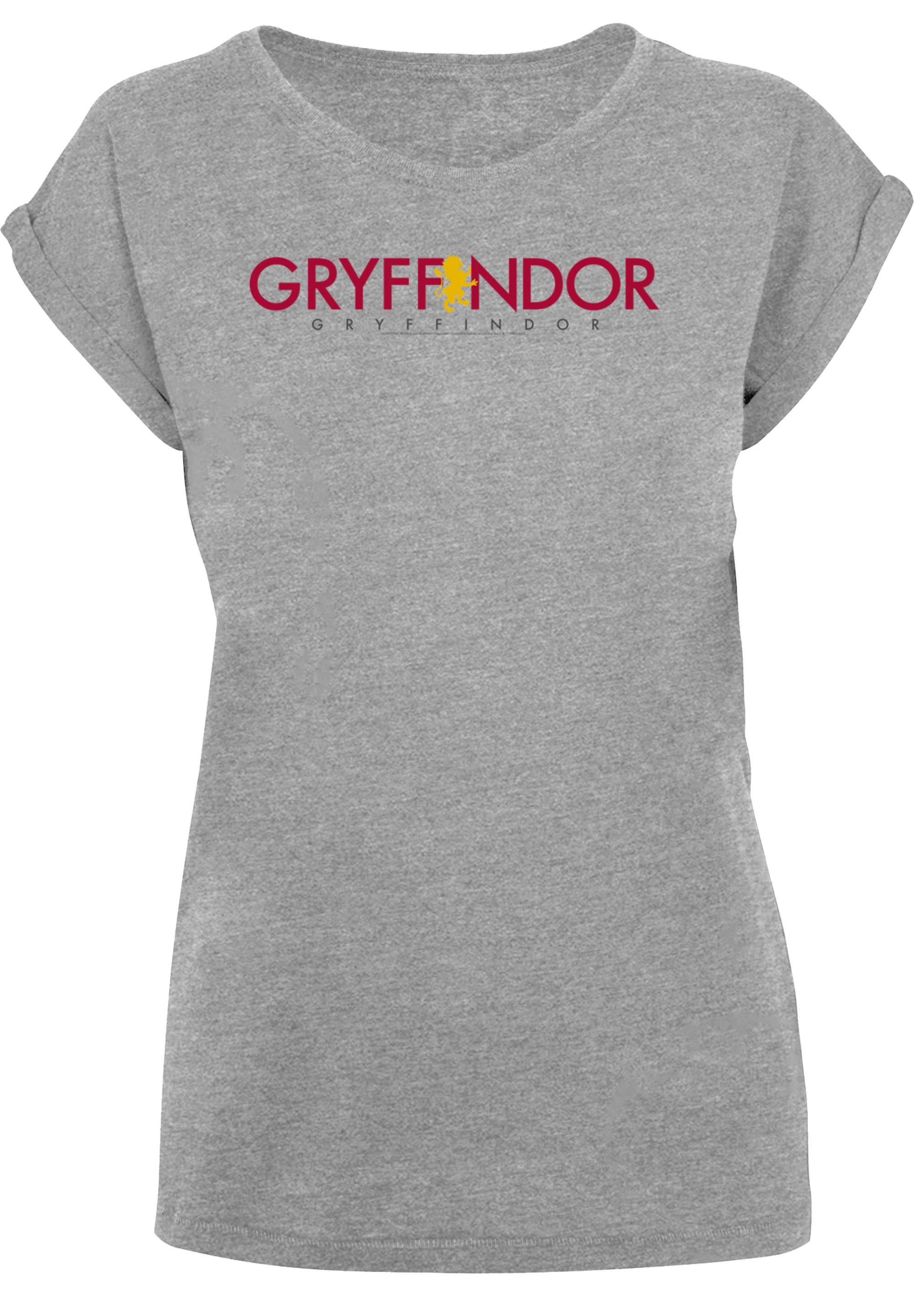 F4NT4STIC T-Shirt »Harry Potter Gryffindor Text« Print