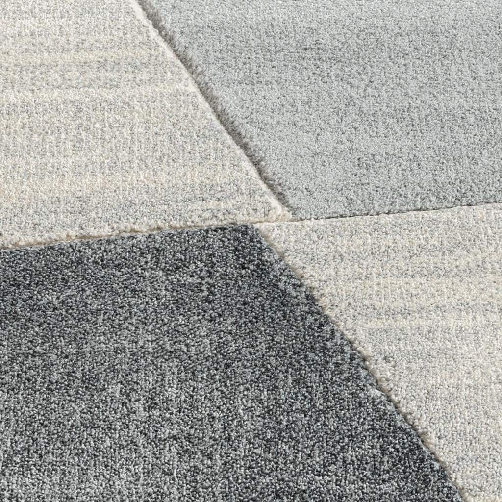 Carpet City Teppich »BONITO 9053«, rechteckig, Flachflor, Hochtief-Muster