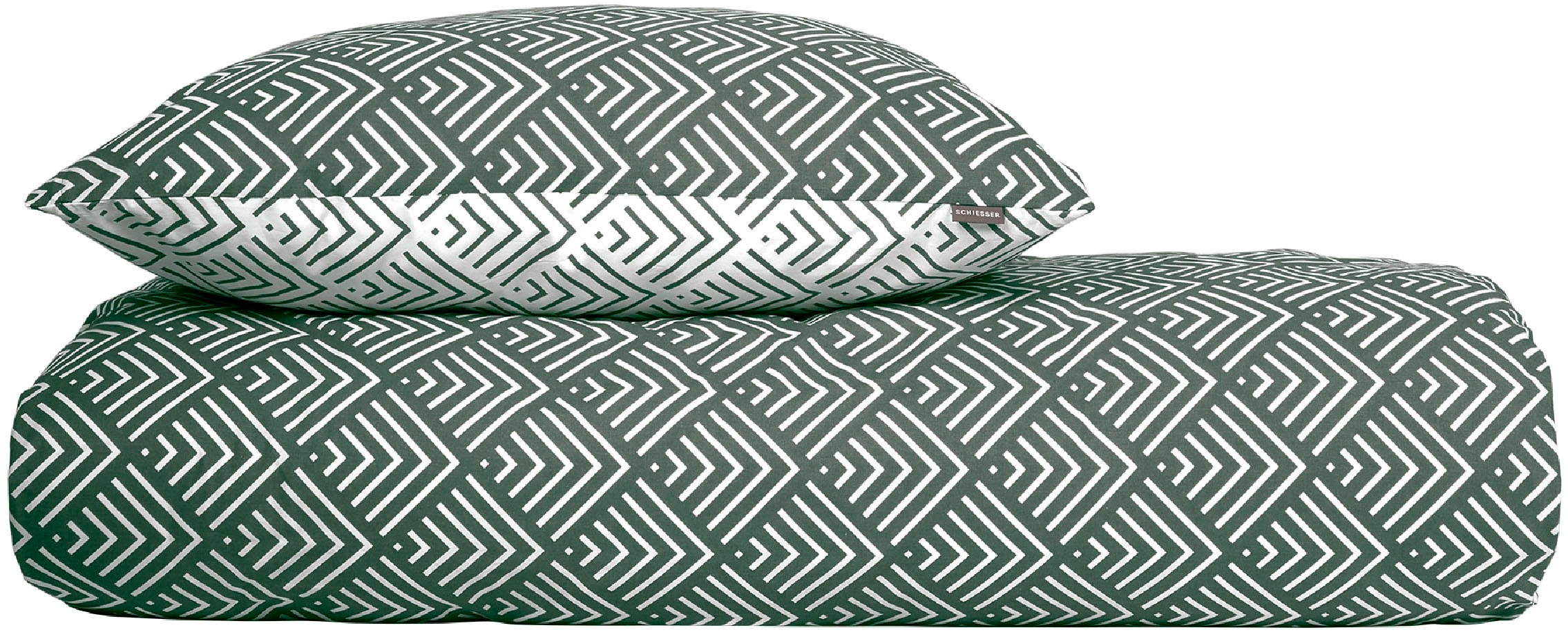 Schiesser Bettwäsche »Mabel aus weicher Baumwolle mit abstraktem Muster«, MADE IN GREEN by OEKO-TEX®