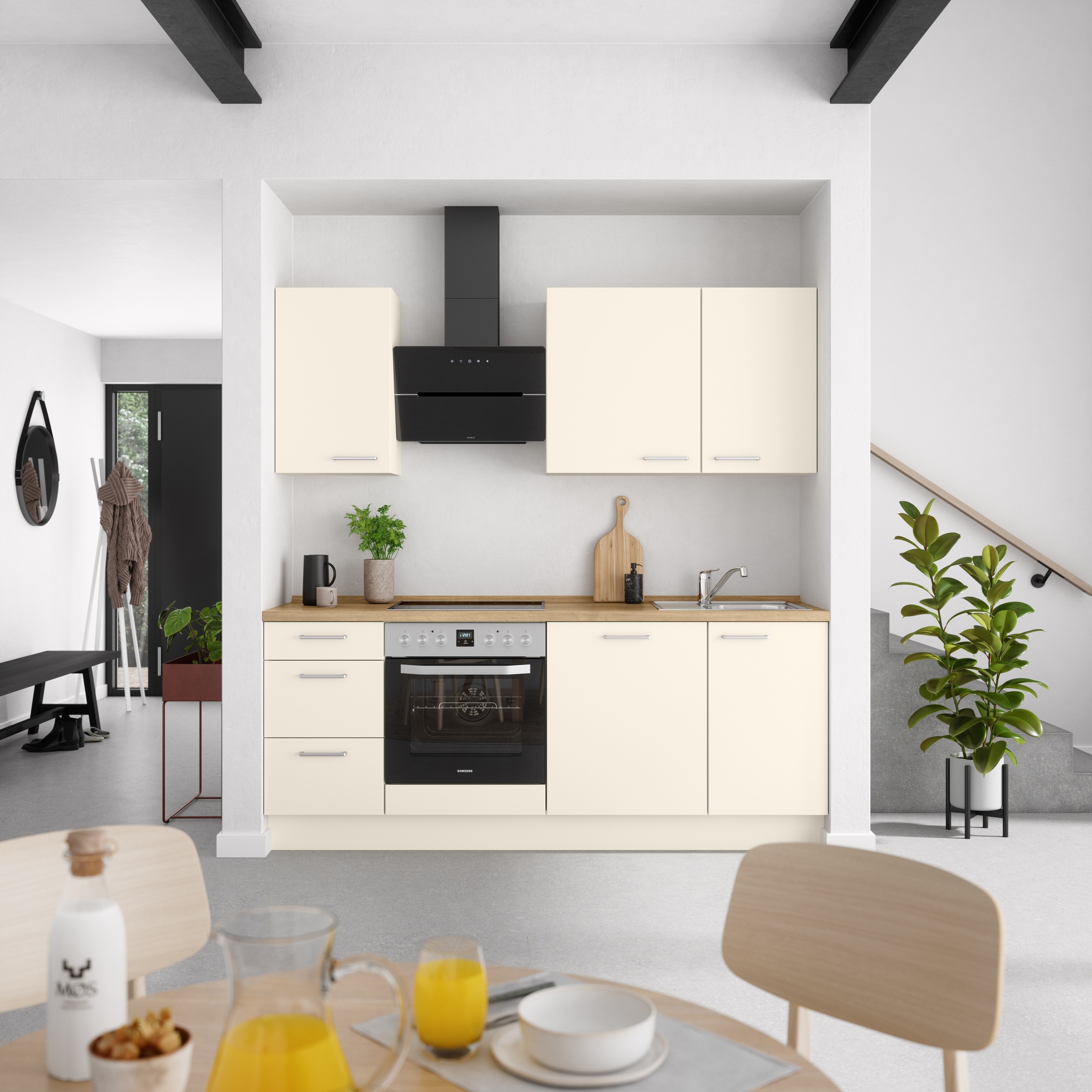 nobilia Küchenzeile ""Touch II"" vormontiert, Ausrichtung wählbar, Breite 2 günstig online kaufen