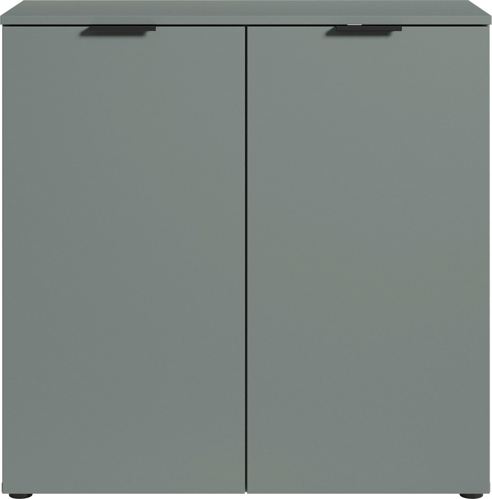HBZ Sideboard »Linz Kommode, BxHxT 90x90x40cm«, (1 St.), Breite 90cm,Lip-Griff,Melaminbeschichtung