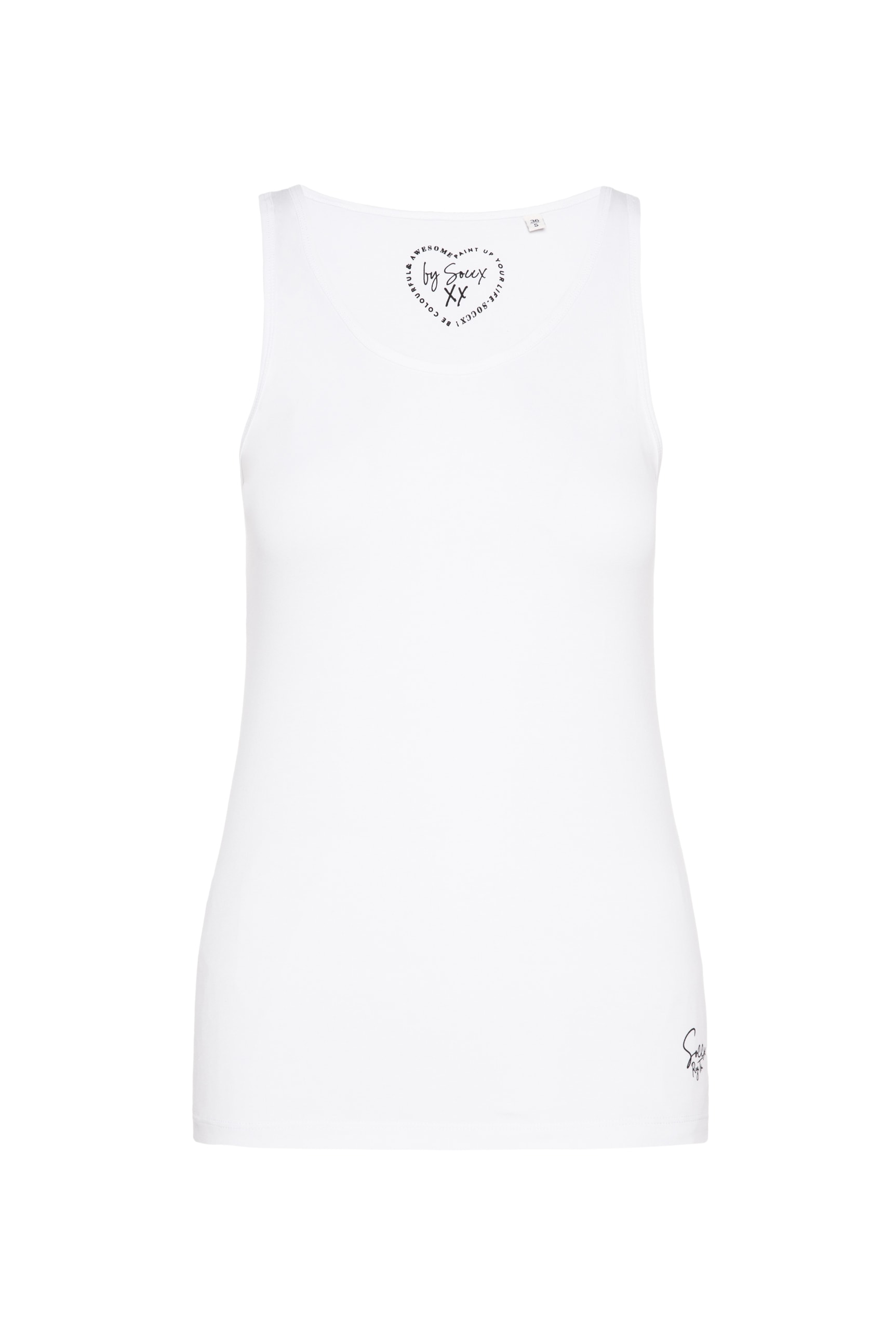 SOCCX Tanktop, mit Elasthan-Anteil