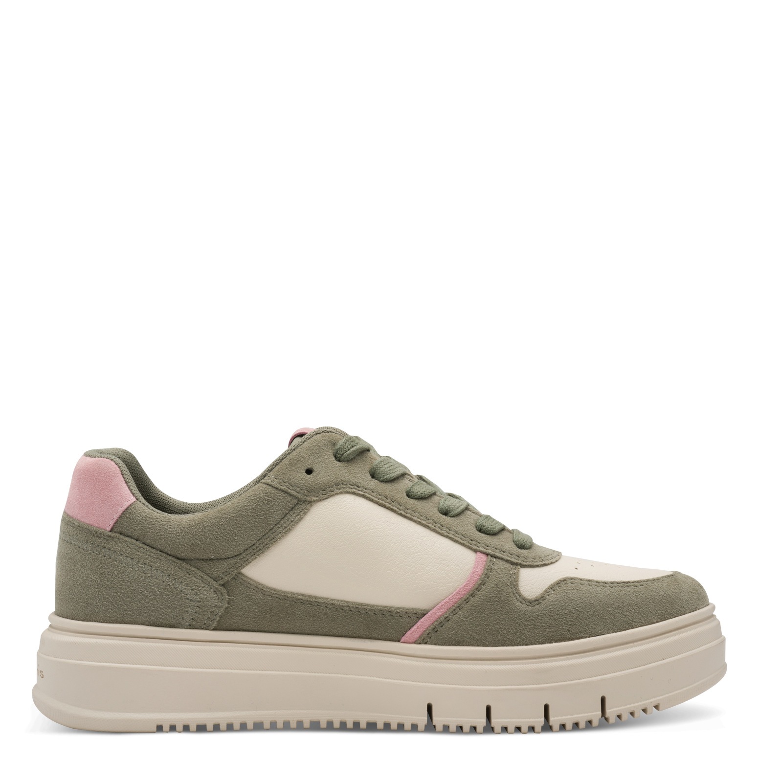 Tamaris Plateausneaker, Trendsneaker, Freizeitschuh, Schnürschuh im coolen Basket-Style