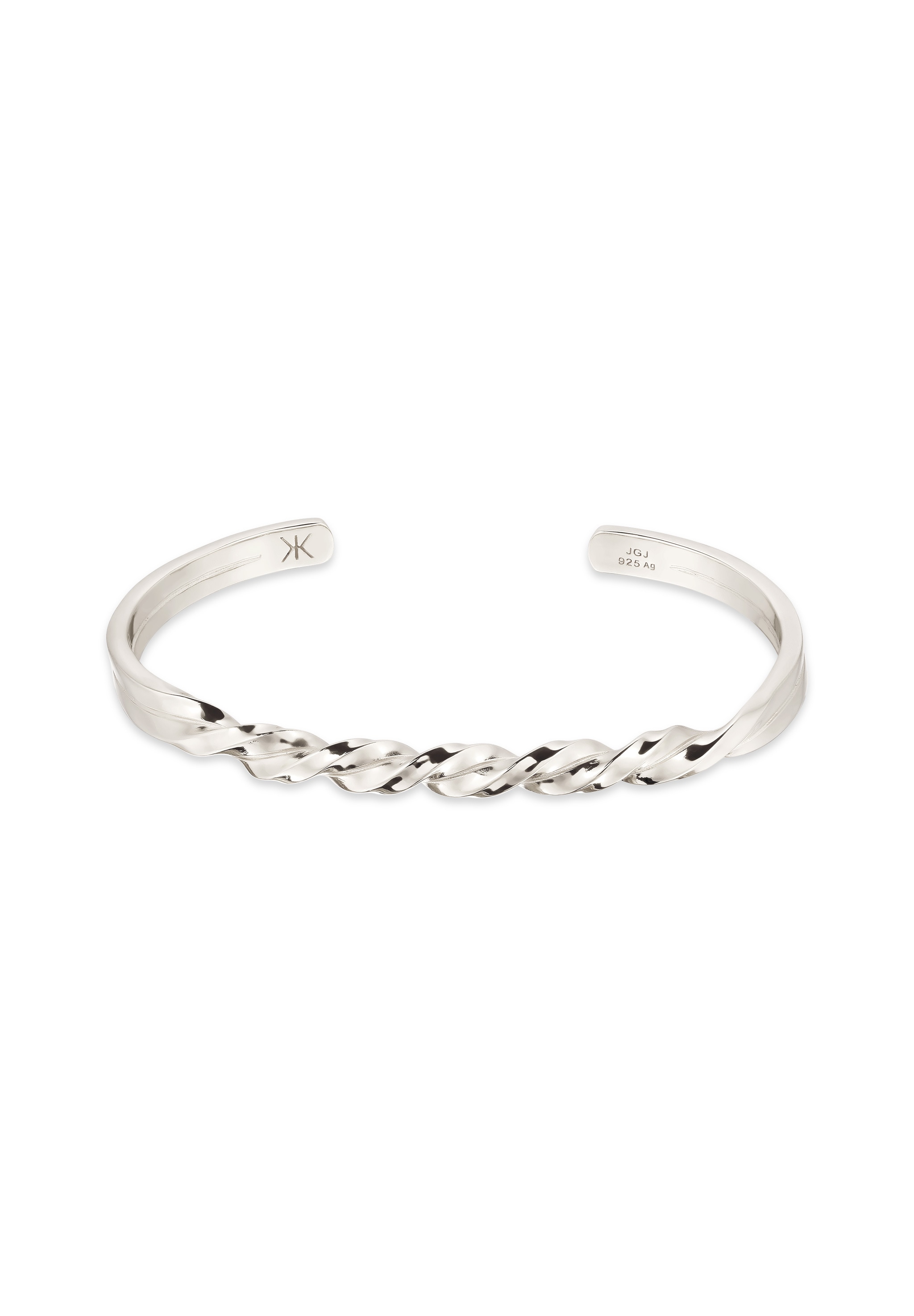 Kuzzoi Armreif »Armband Armreif Twist Look 925 Sterling Silber«